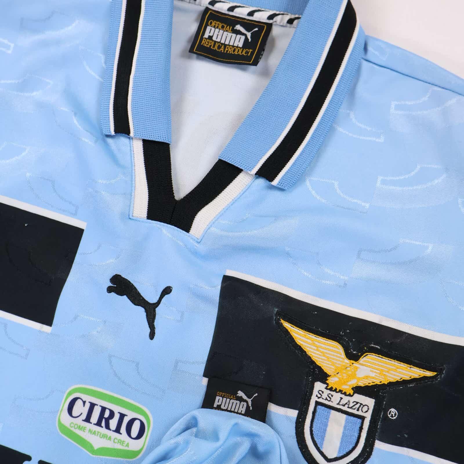 S.S Lazio Nedved #18 1998/00 Home Shirt - L