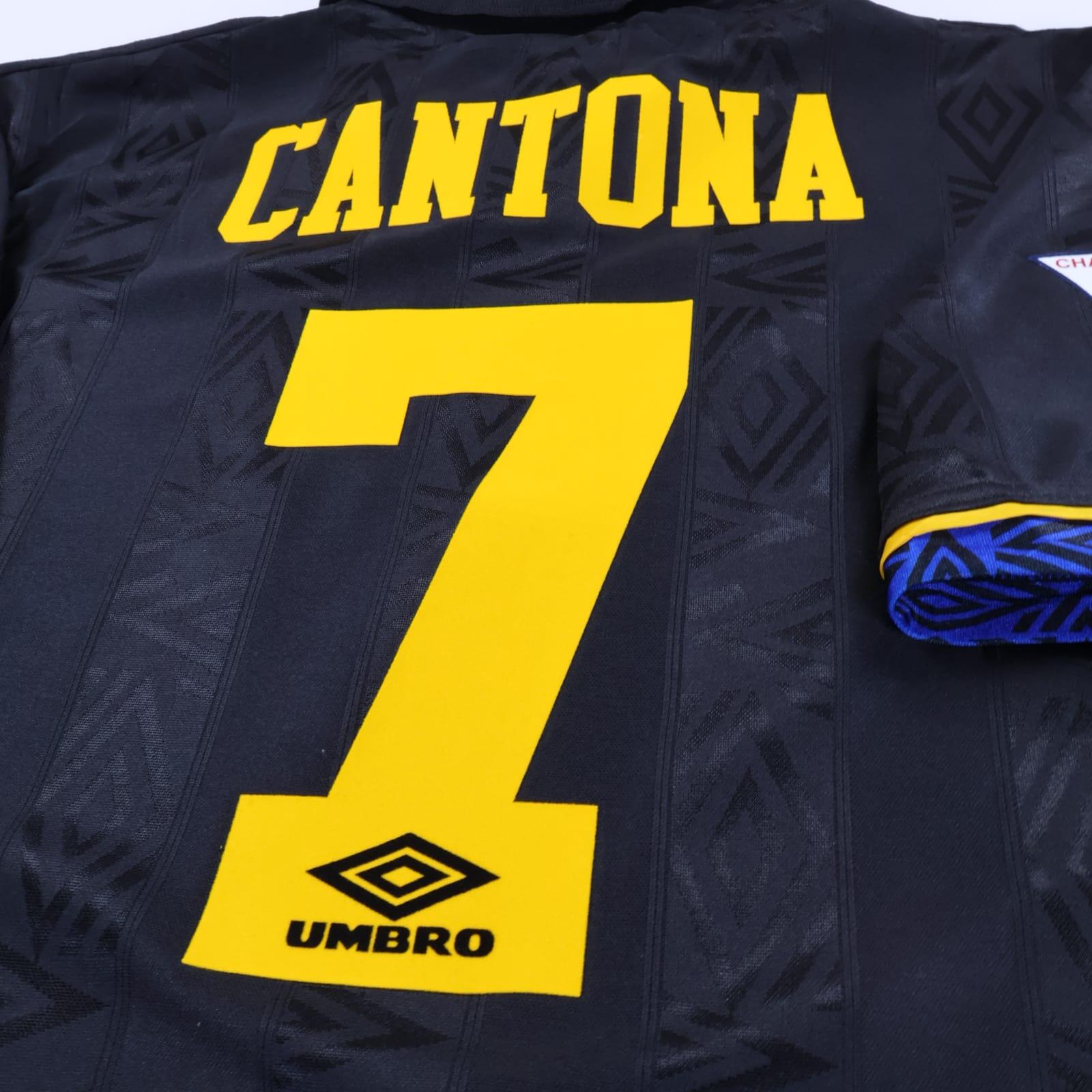 Manchester United Cantona #7 1993/95 Away Shirt - XL
