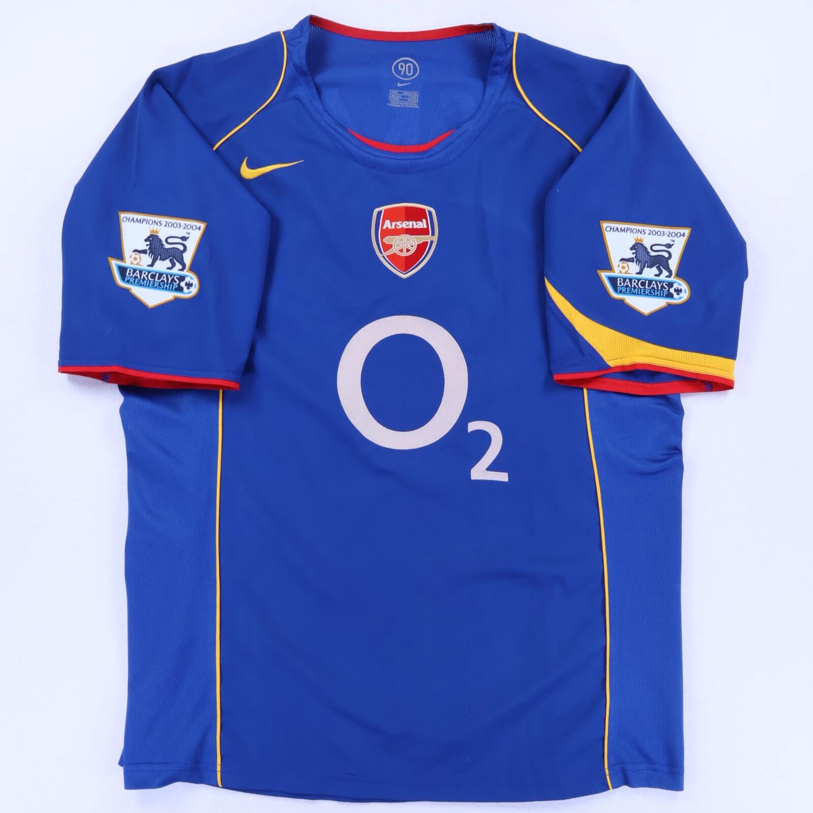 Arsenal Bergkamp #10 2004/05 Away Shirt - L