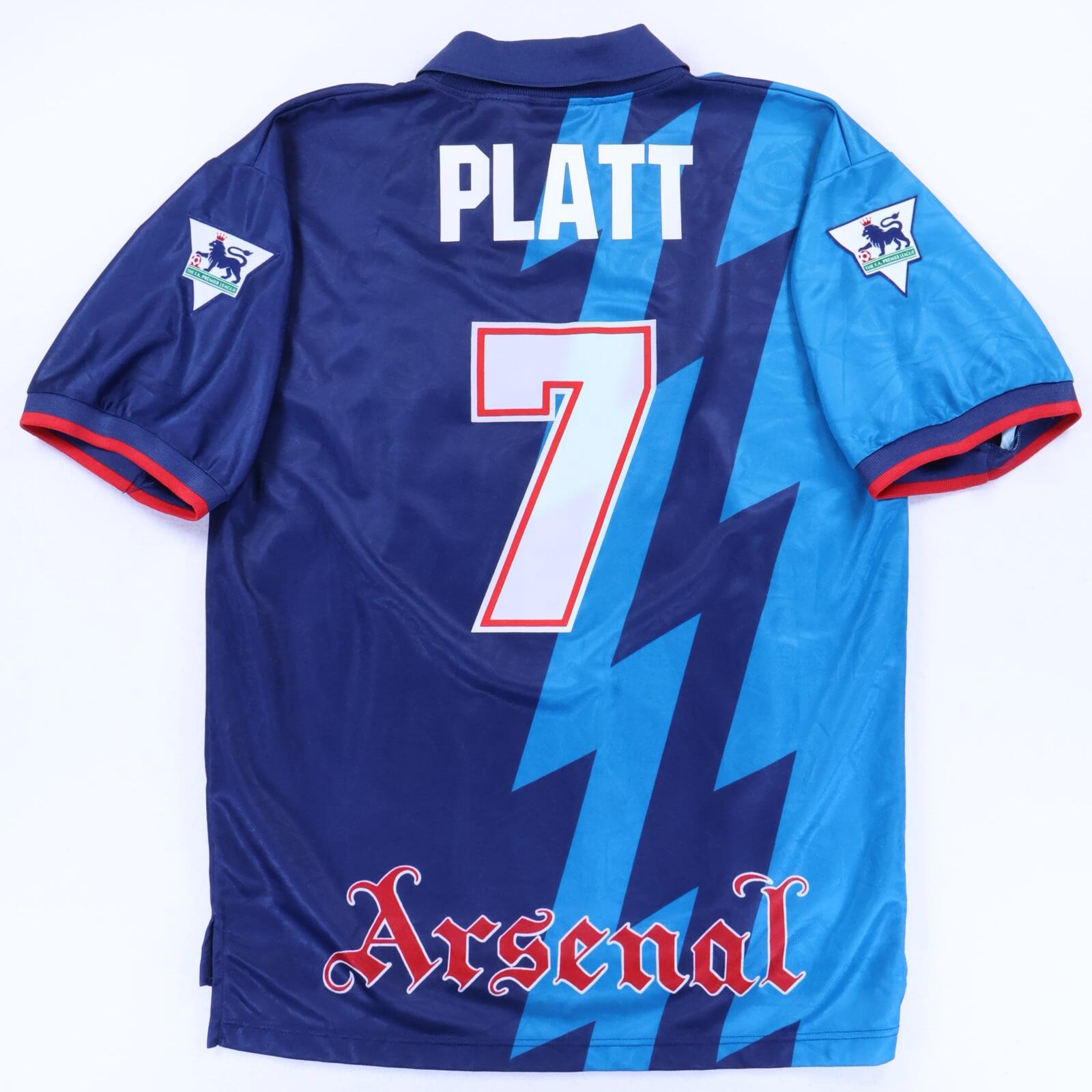 Arsenal Platt #7 1995/96 Away Shirt - L