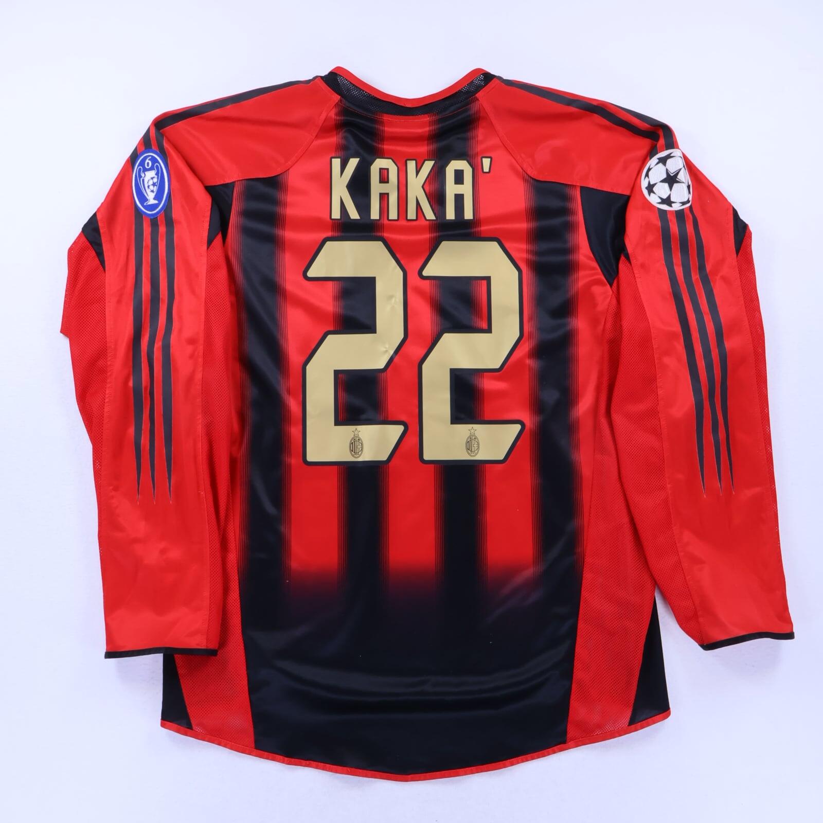 Ac Milan Kaka #22 2004/05 Home Shirt - M