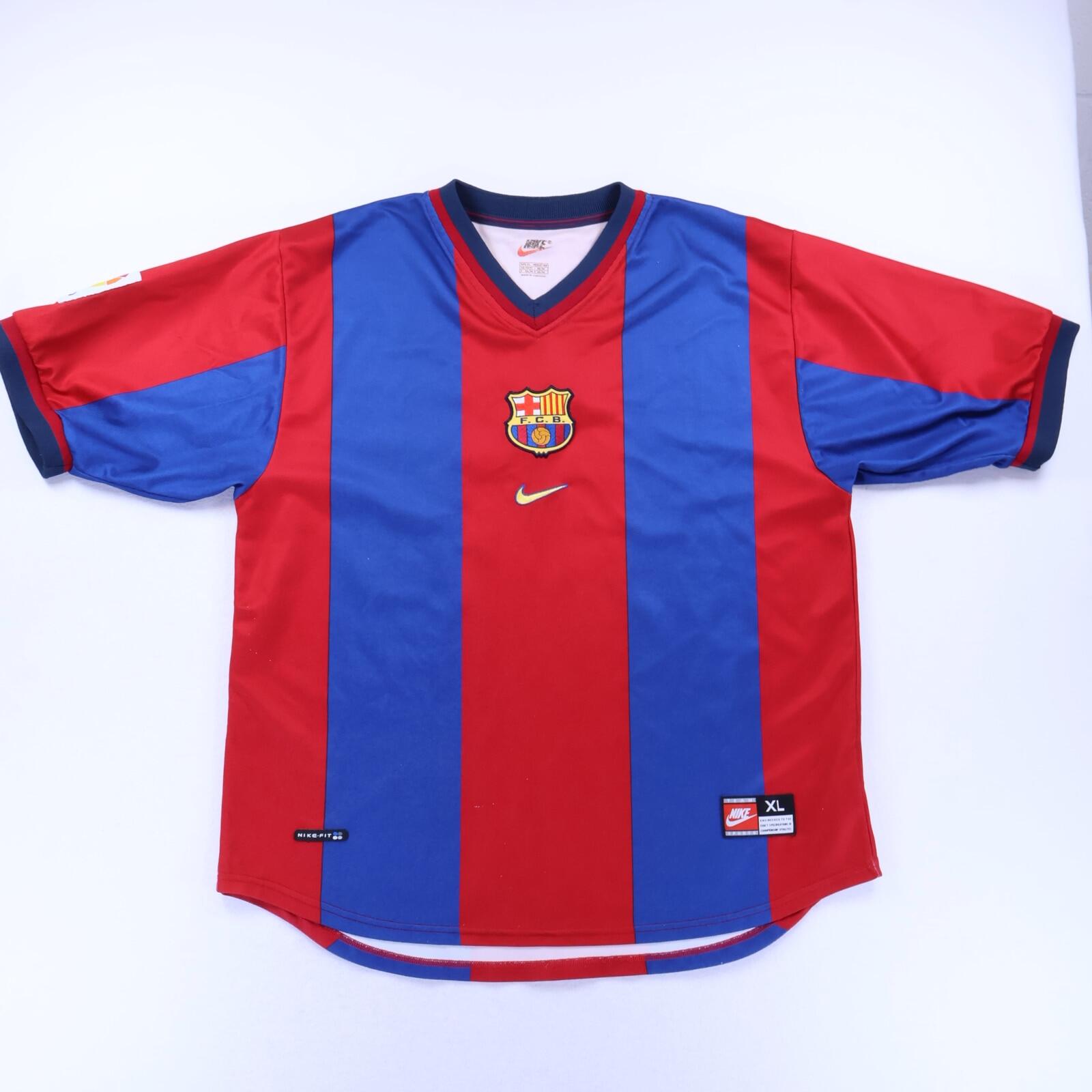 Barcelona Xavi #26 1998/99 Home Shirt - XL
