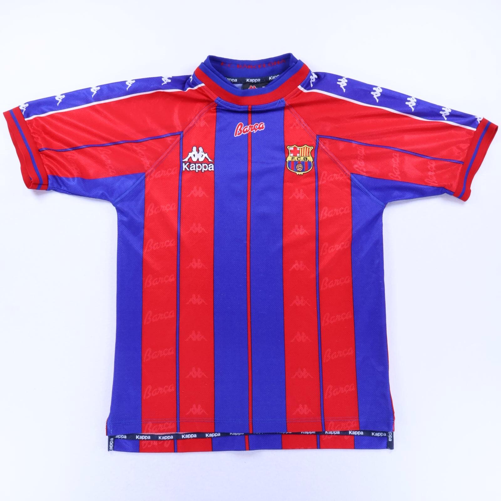 バルセロナ/フィーゴ/ホーム/97-98モデル Barcelona Figo #7 1997/98 Home Shirt - M