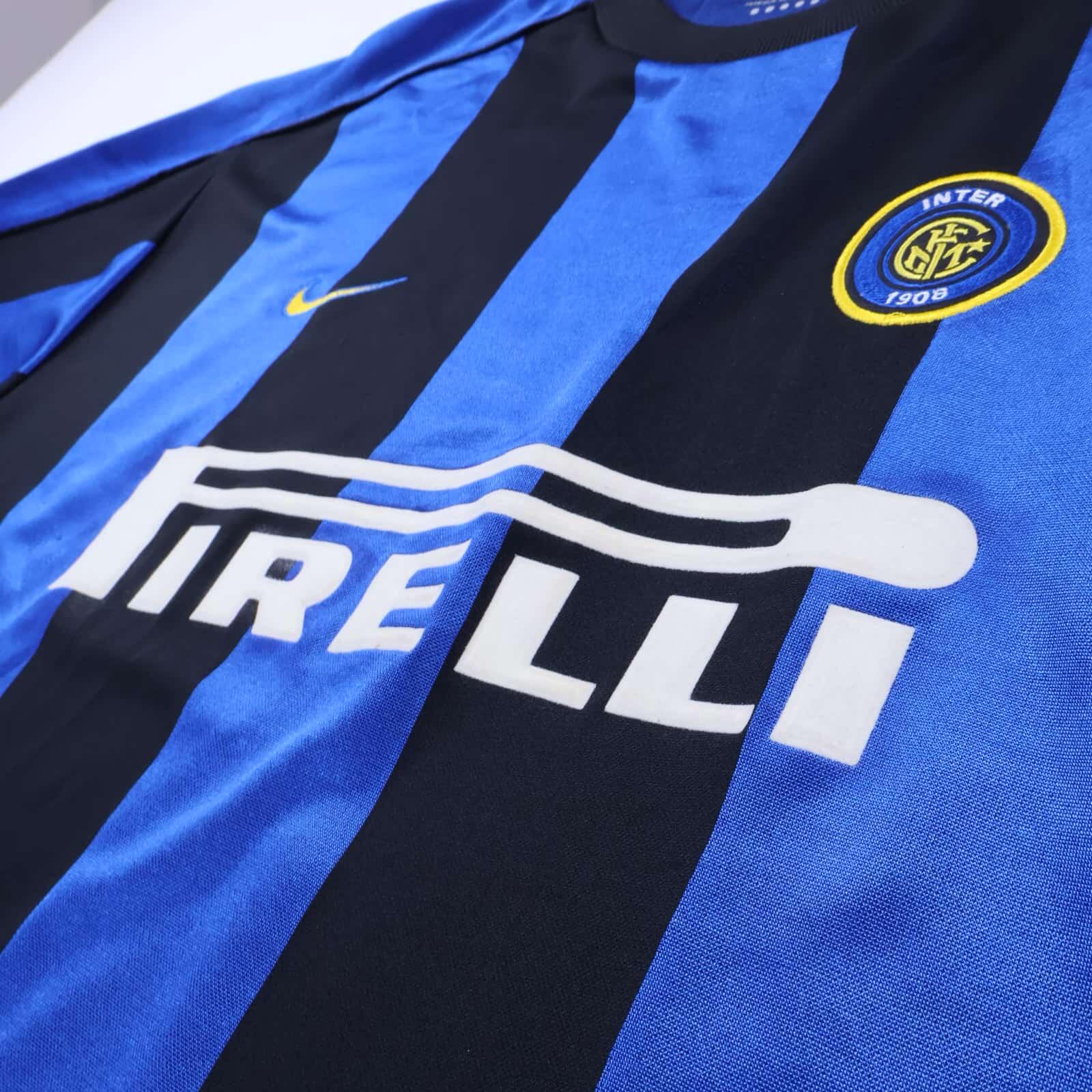 Inter Milan Ronaldo #9 1999/00 Home Shirt - XL