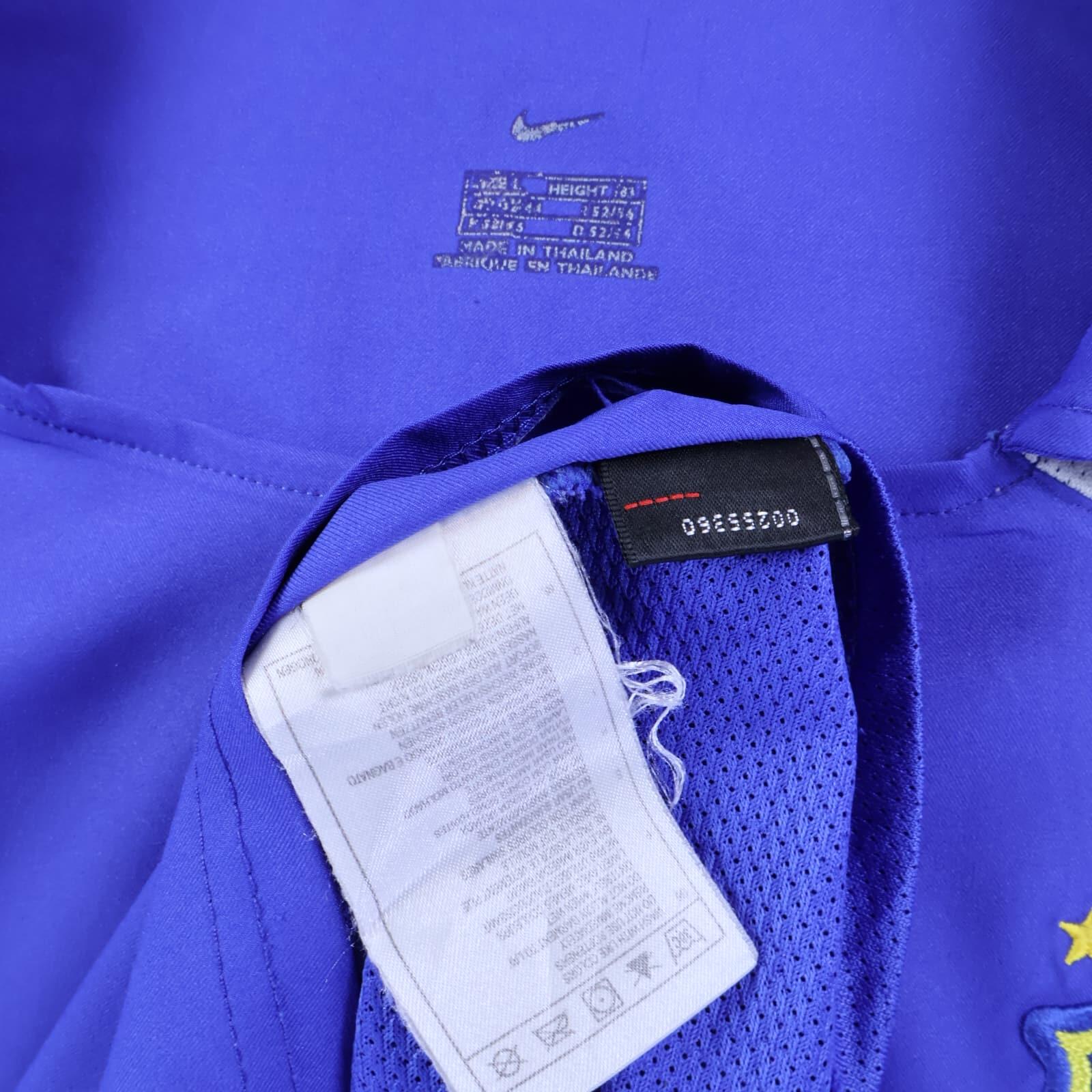 Brazil Ronaldo #9 2002/ Away Shirt - L