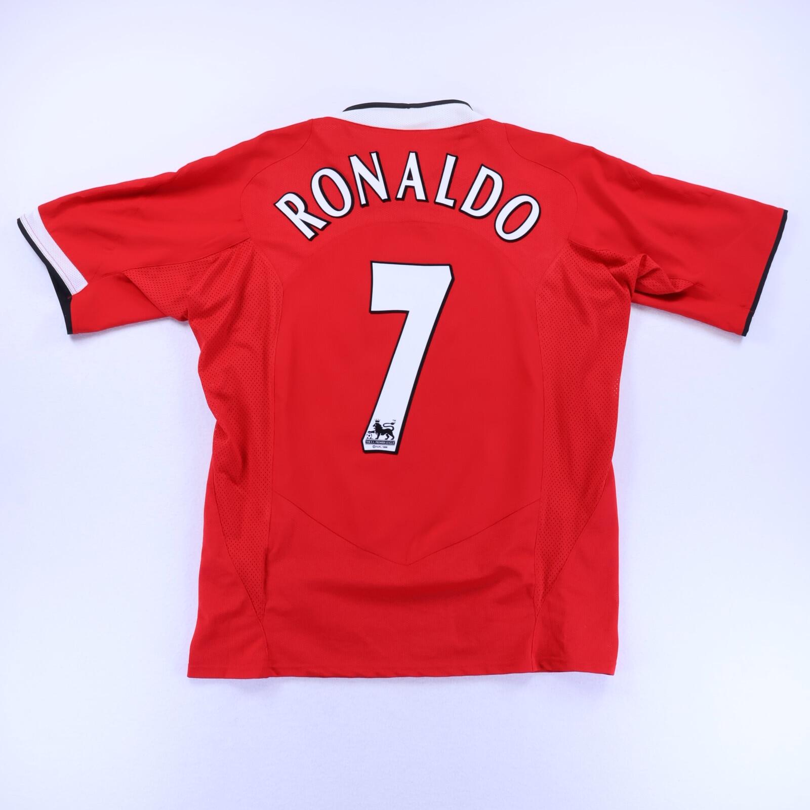Manchester United Ronaldo #7 2004/06 Home Shirt - L
