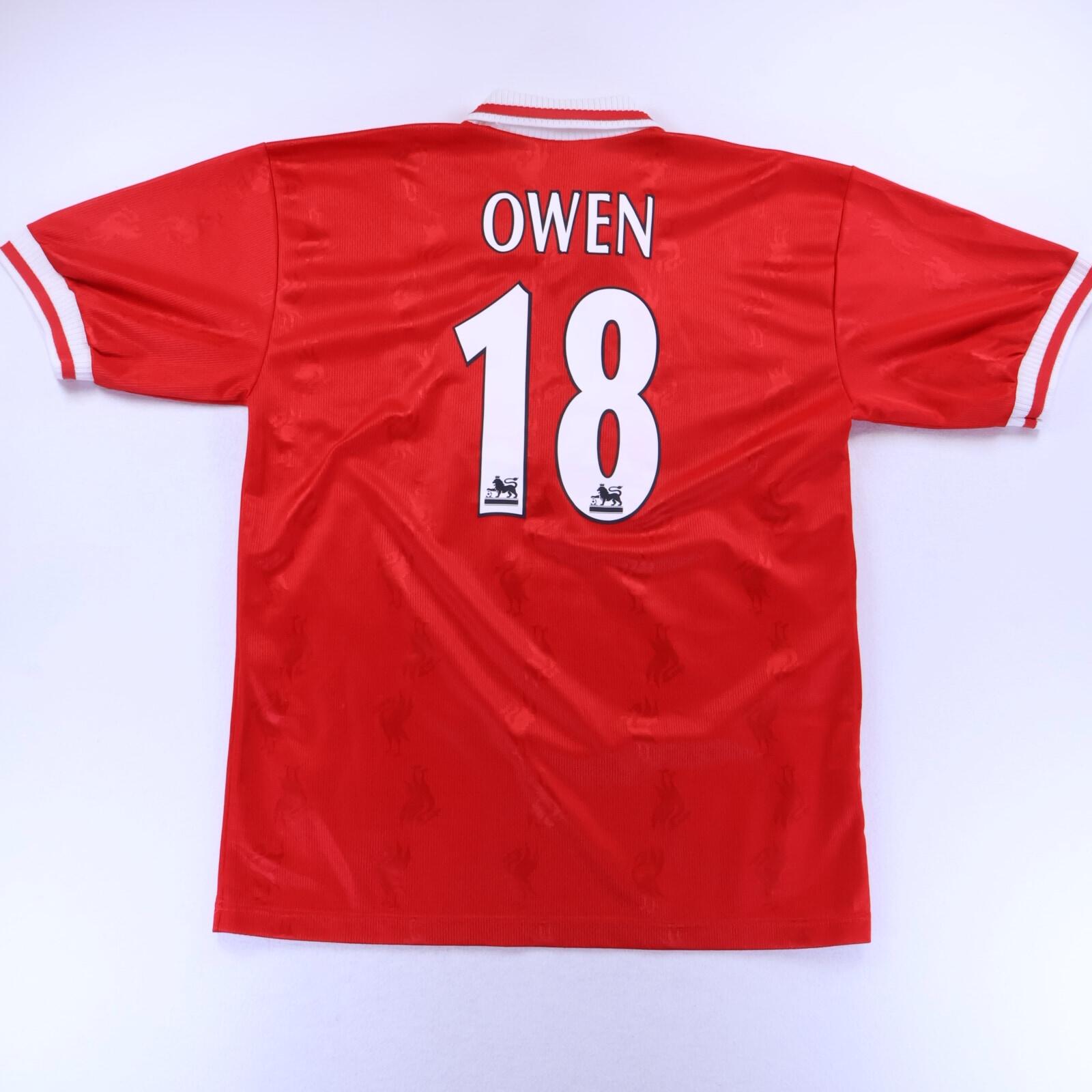 Liverpool F.C Owen #18 1996/98 Home Shirt - XL