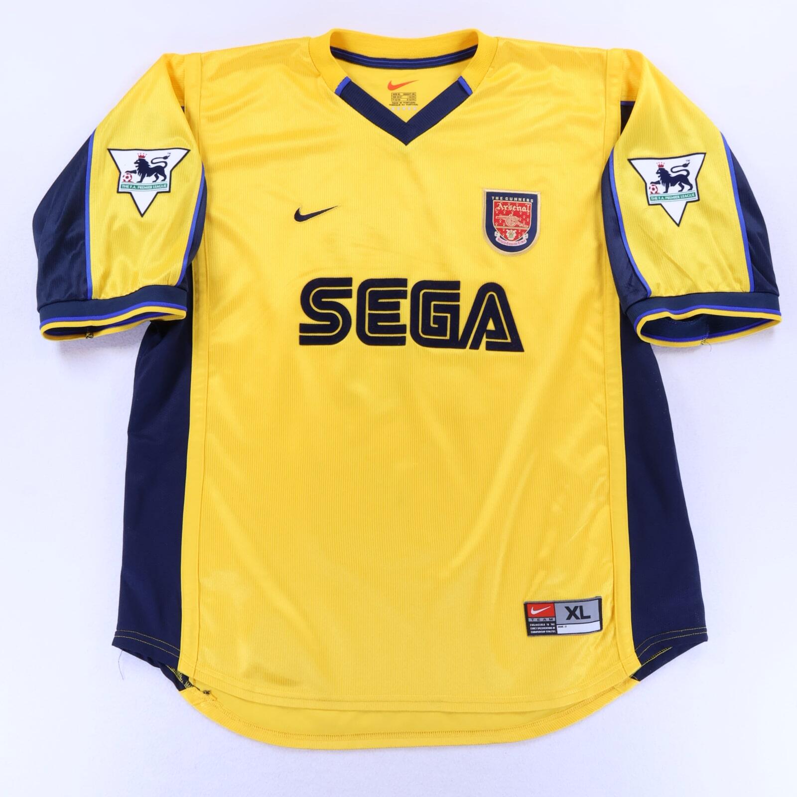 Arsenal Bergkamp #10 1999/00 Away Shirt - XL