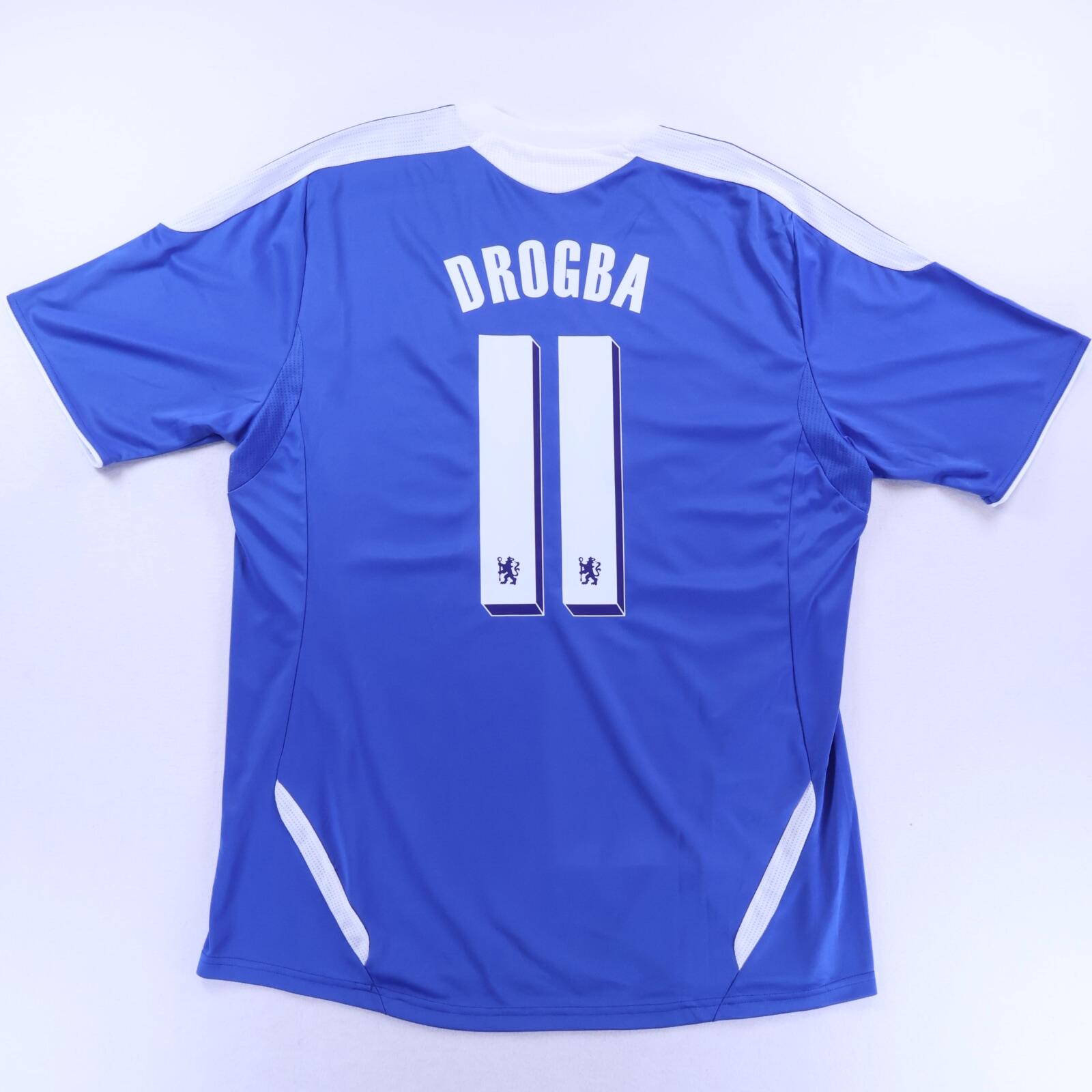 Chelsea Drogba #11 2011/12 Home Shirt - XL