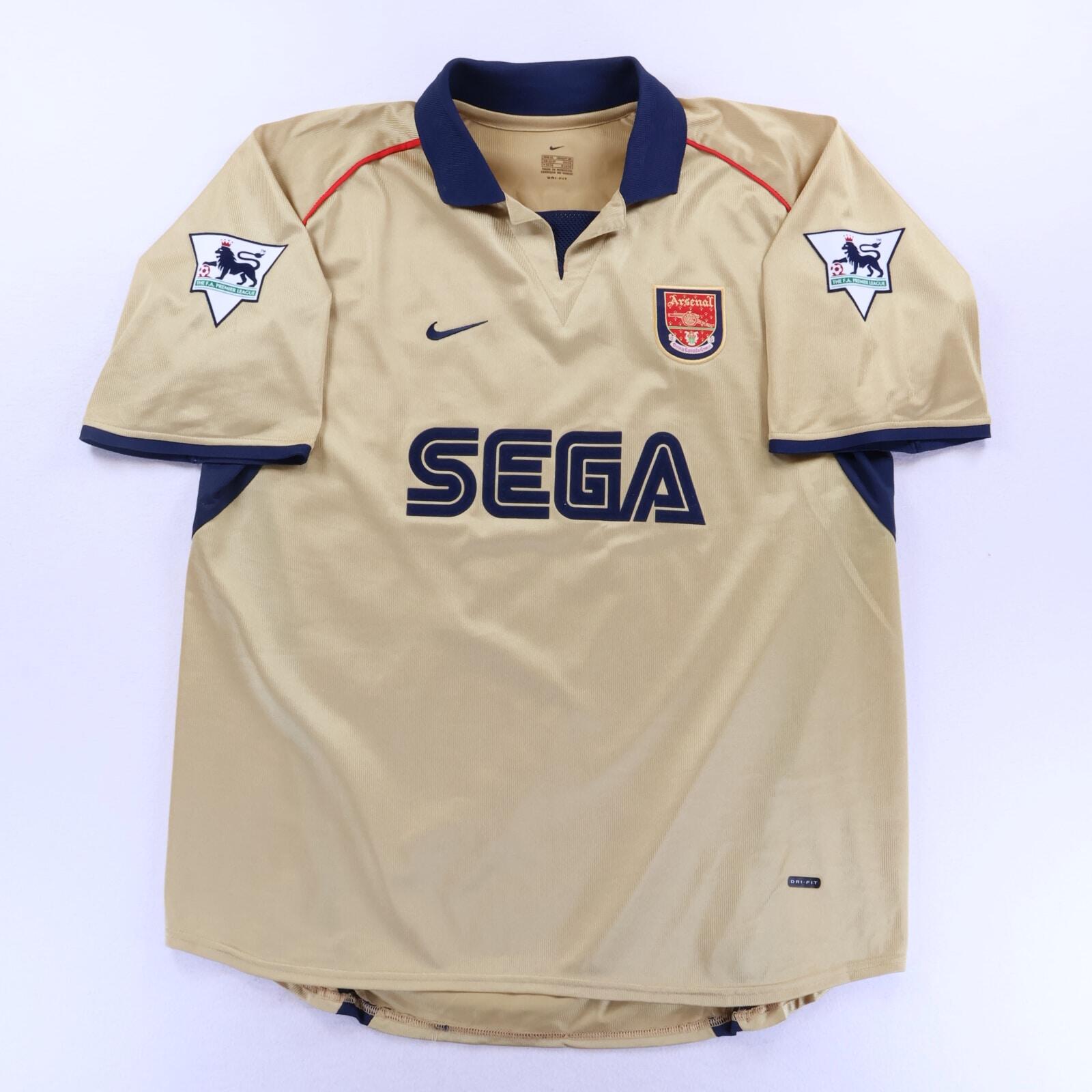 Arsenal Bergkamp #10 2001/02 Away Shirt - XL