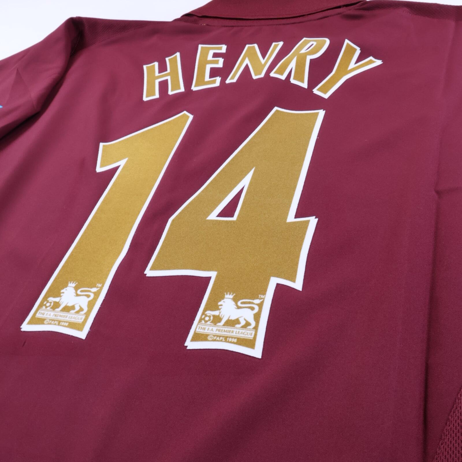 ジ*ゼ様 Arsenal 2005-2006 Henry 14 海外インポート品 thierry-henry