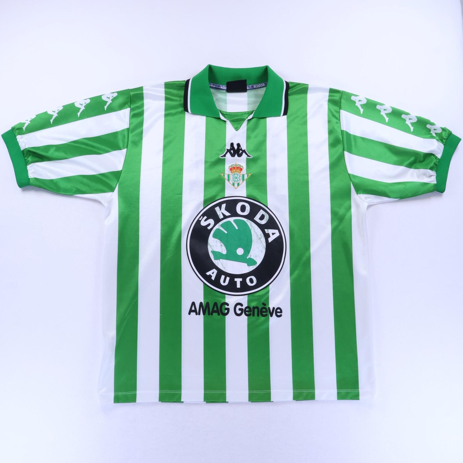 Real Betis #3 2000/01 Home Shirt - XL