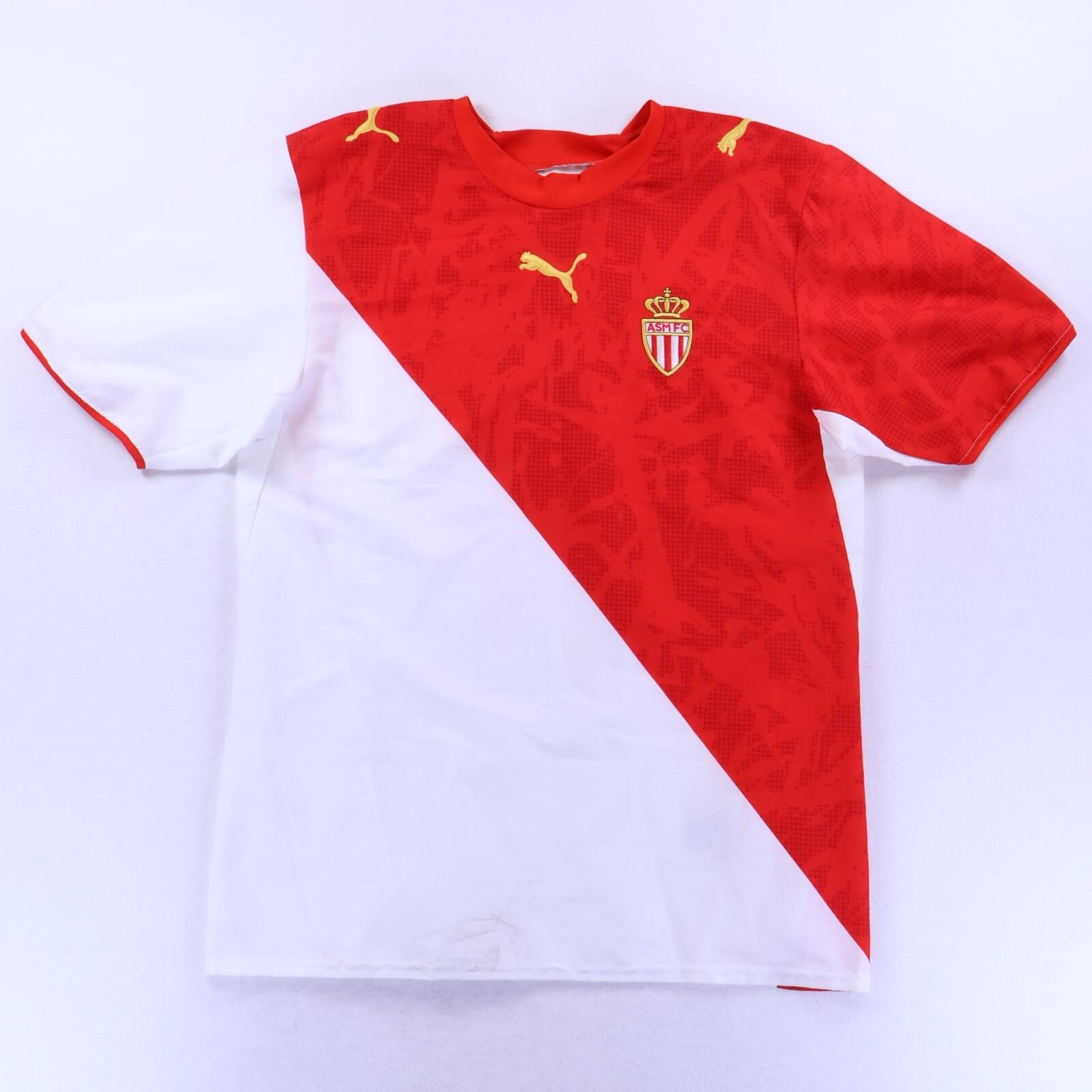 As Monaco 2006/07 Home Shirt - M- FRONT