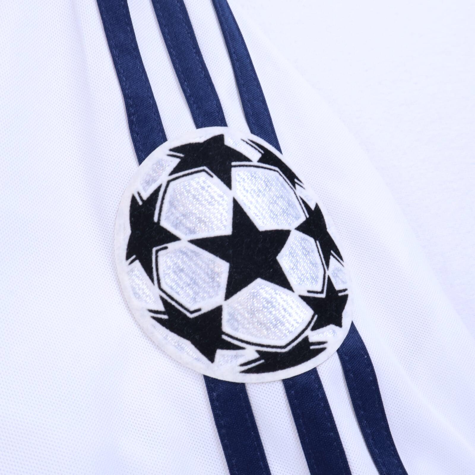 Real Madrid Zidane #5 2001/02 Home Shirt - Long Sleeve - XL