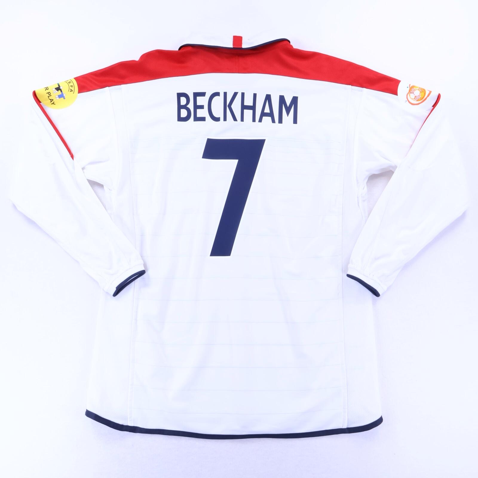 England Beckham #7 2004/06 Away Shirt - XL