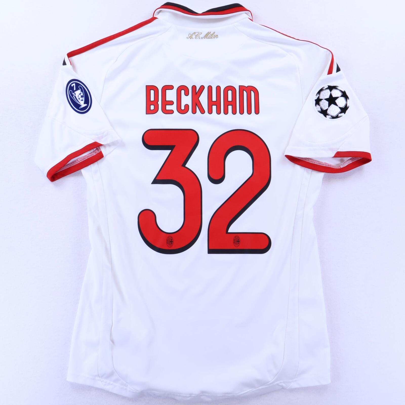 Ac Milan Beckham #32 2007/08 Away Shirt - XL
