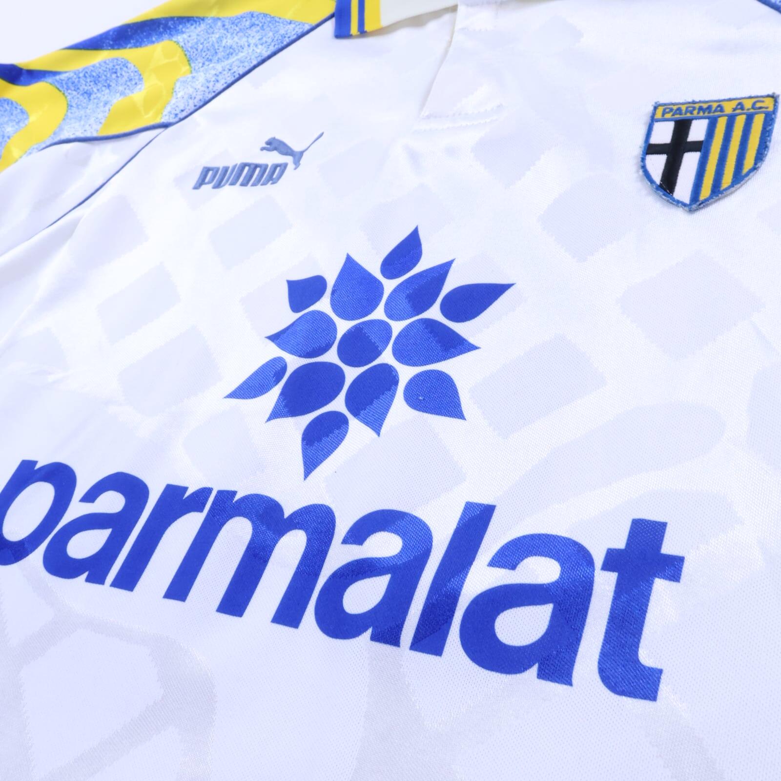 Parma Zola #10 1995/97 Home Shirt - XL