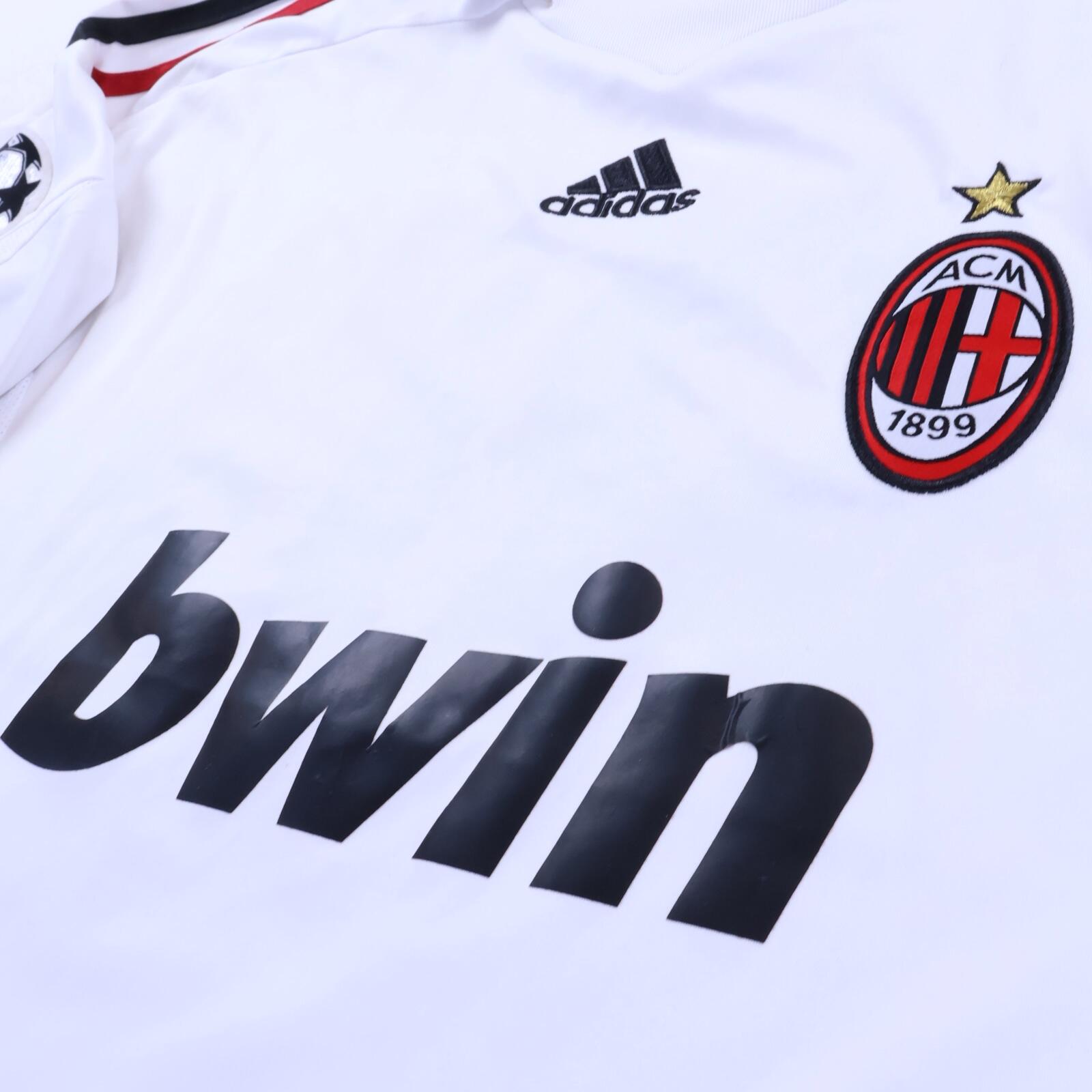 Ac Milan Ronaldinho #80 2007/09 Away Shirt - L