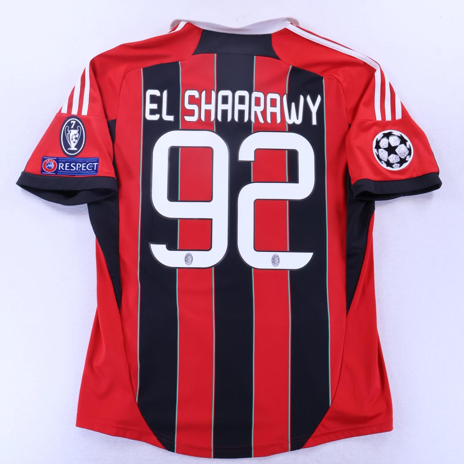 Ac Milan El Shaarawy #92 2012/13 Home Shirt - L