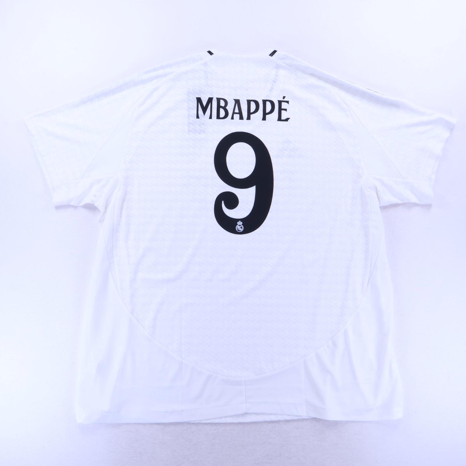 *NWT* Real Madrid Mbappé #9 2024/25 Home Shirt - Player Issue - 3XL