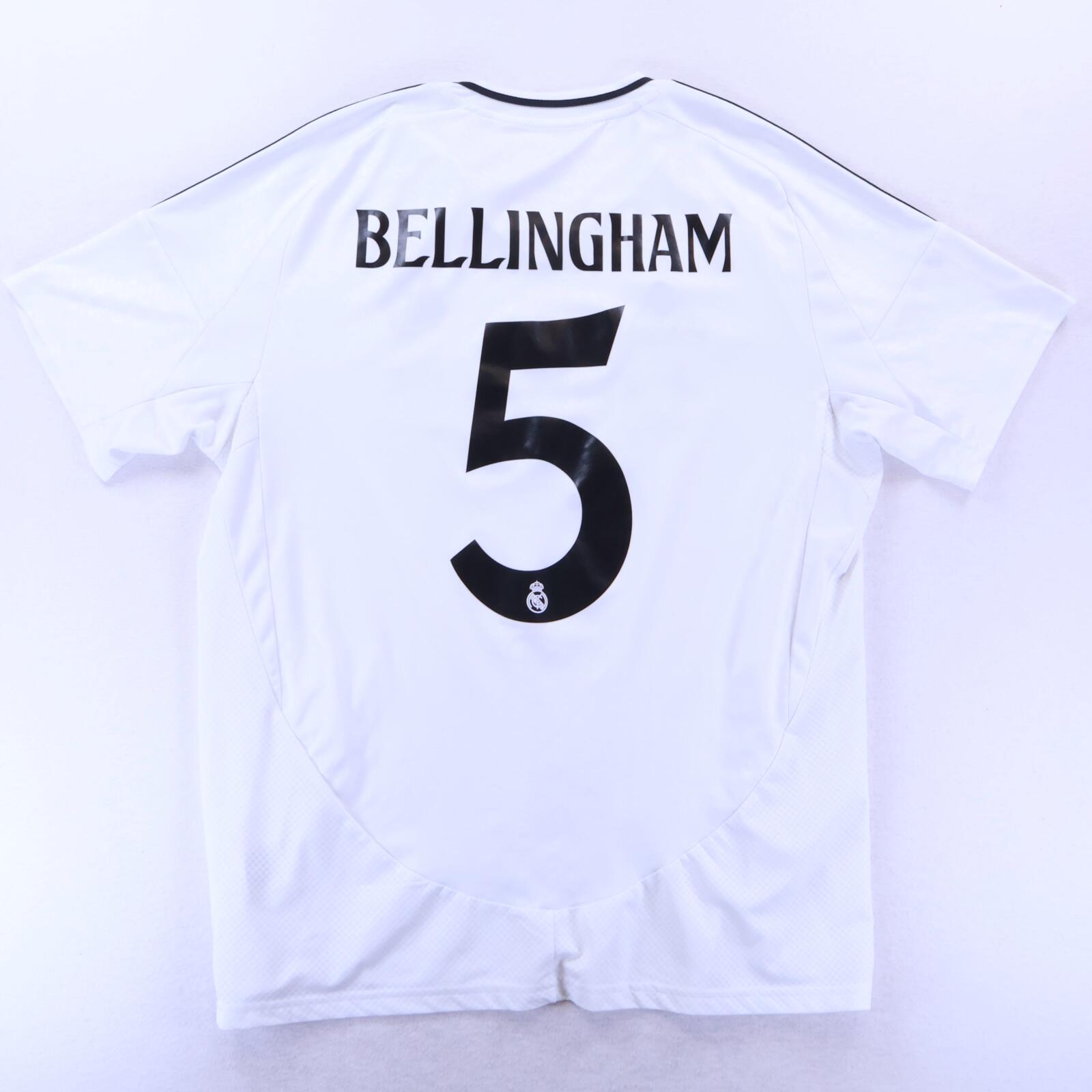 Real Madrid Bellingham #5 2024/25 Home Shirt - XL