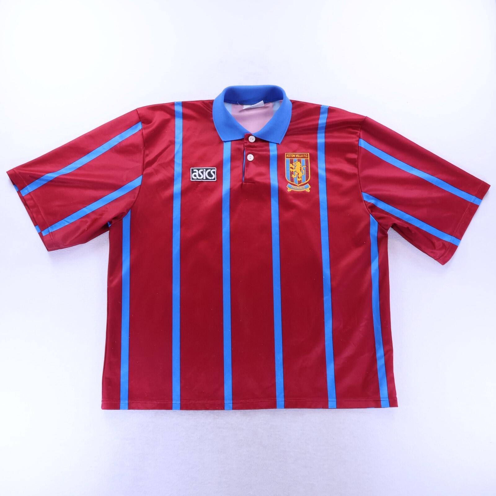 Aston Villa Yorke #18 1993/95 Home Shirt - XXL