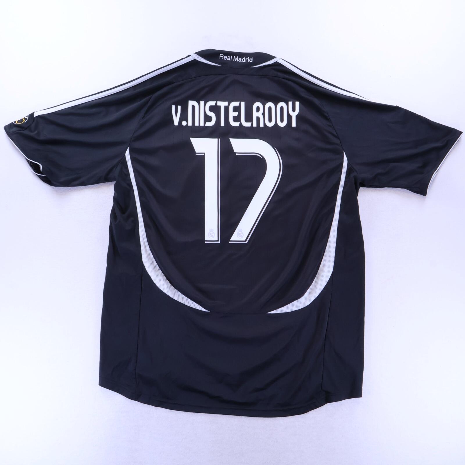 Real Madrid V. Nistelrooy #17 2006/07 Away Shirt - 2XL