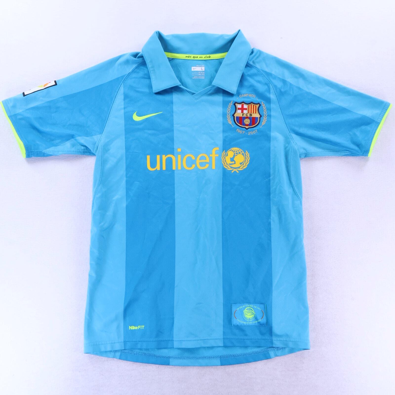 Barcelona 2007/08 Away Shirt - YOUTH - L