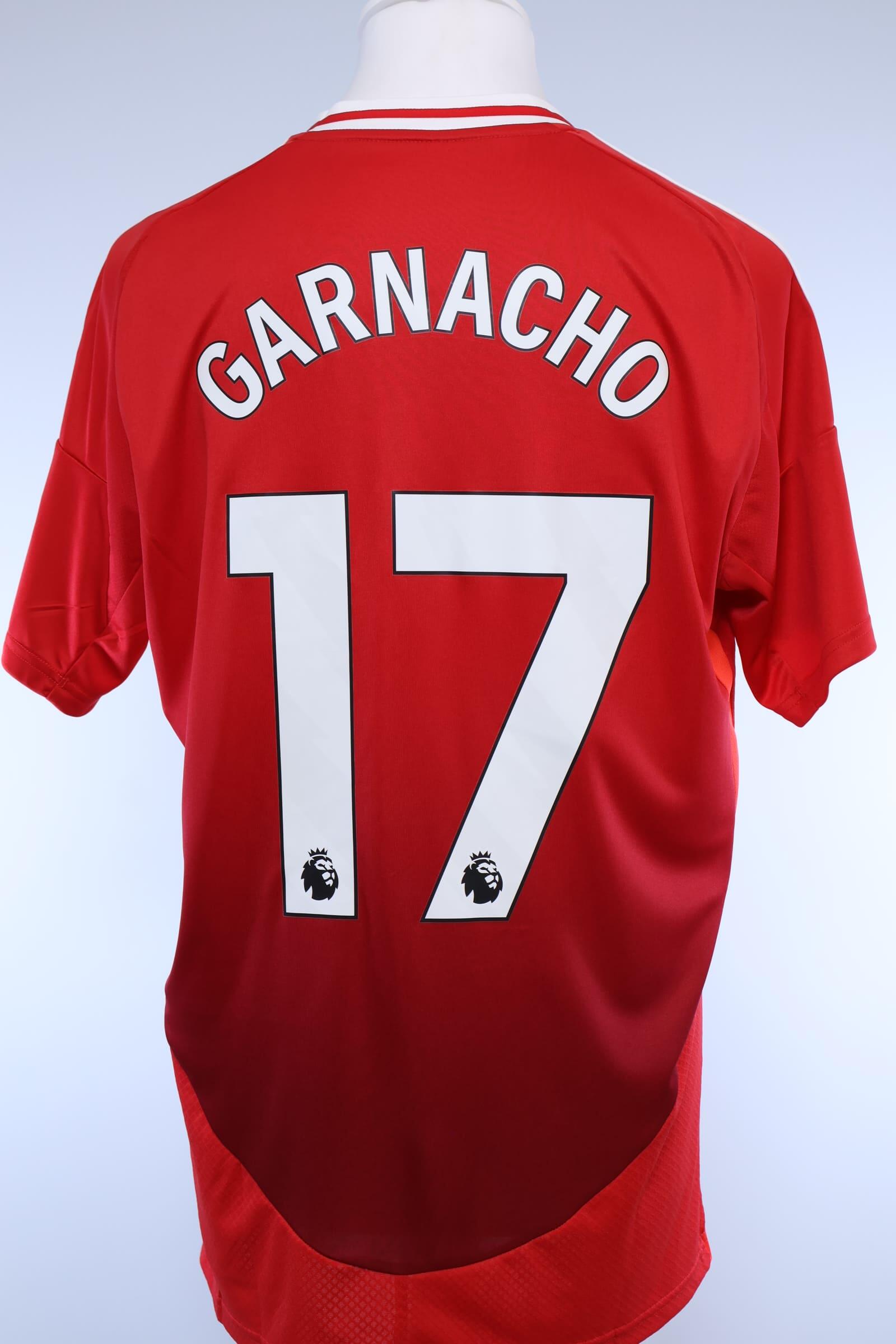 2024/25 - MANCHESTER UNITED - GARNACHO - #17 - HOME SHIRT - L