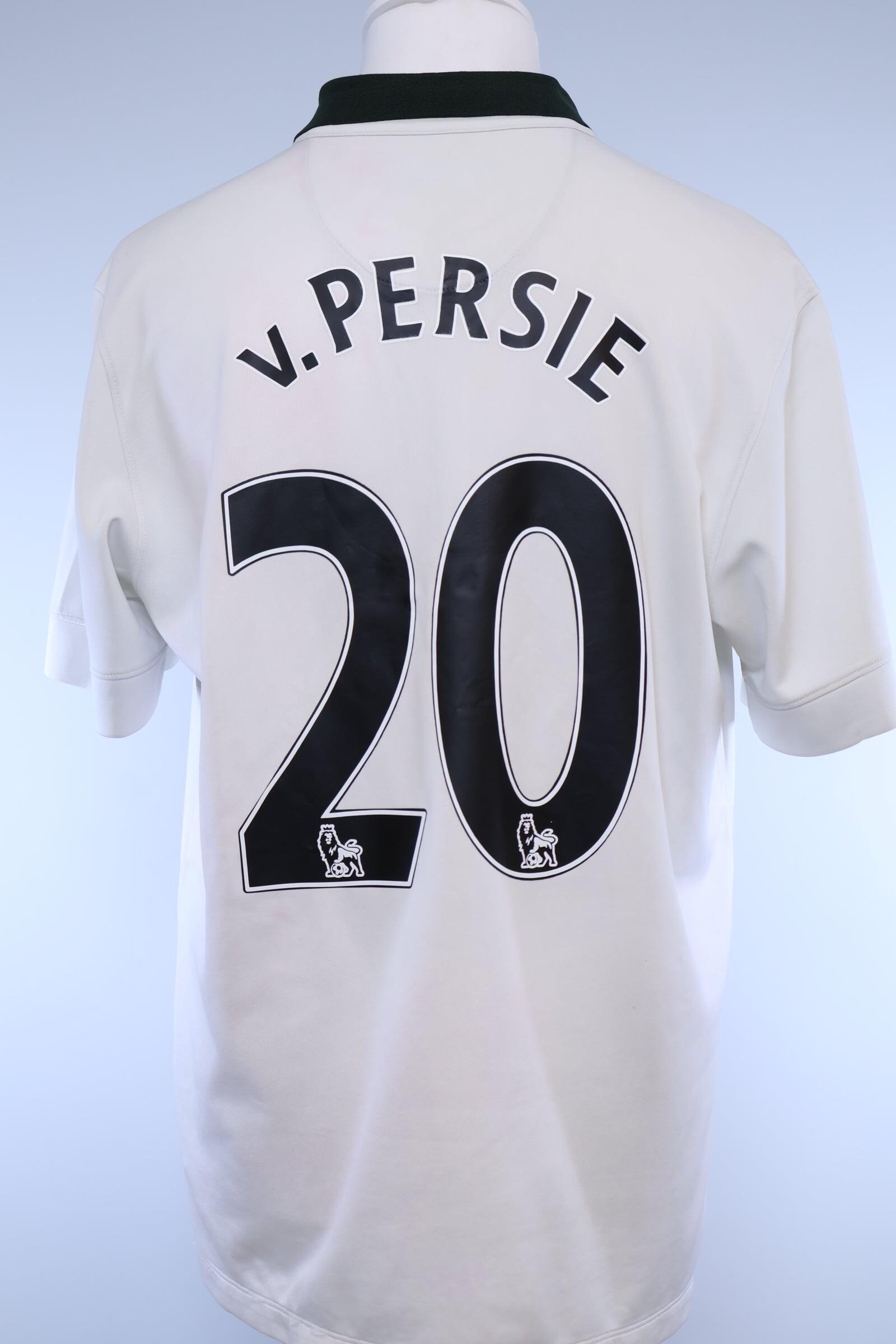 2014/15 - MANCHESTER UNITED - V. PERSIE - #20 - AWAY SHIRT - L
