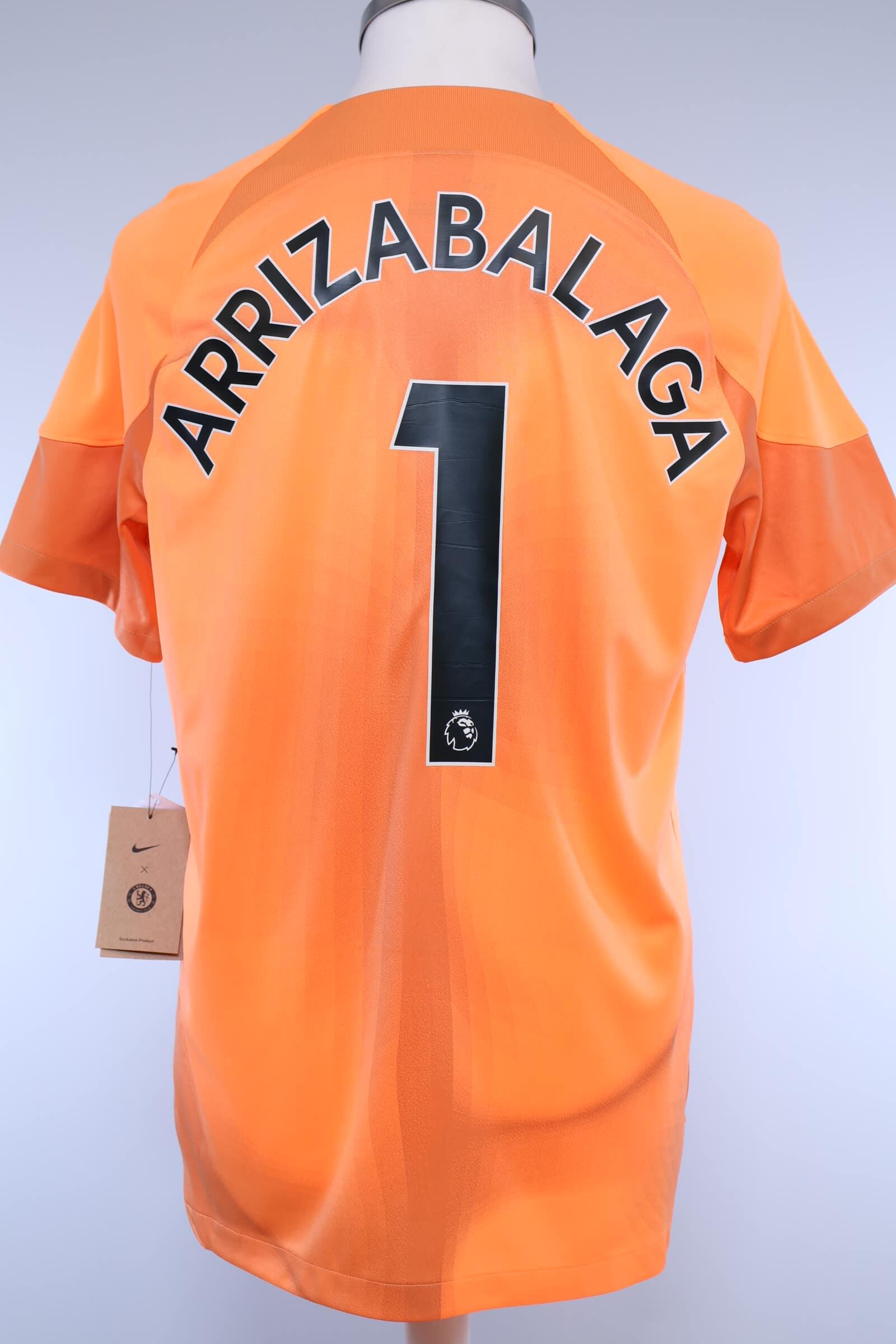 Chelsea 2022/23 Arrizabalaga #1 Goalkeeper Shirt - MAuthentic Original Football Shirt