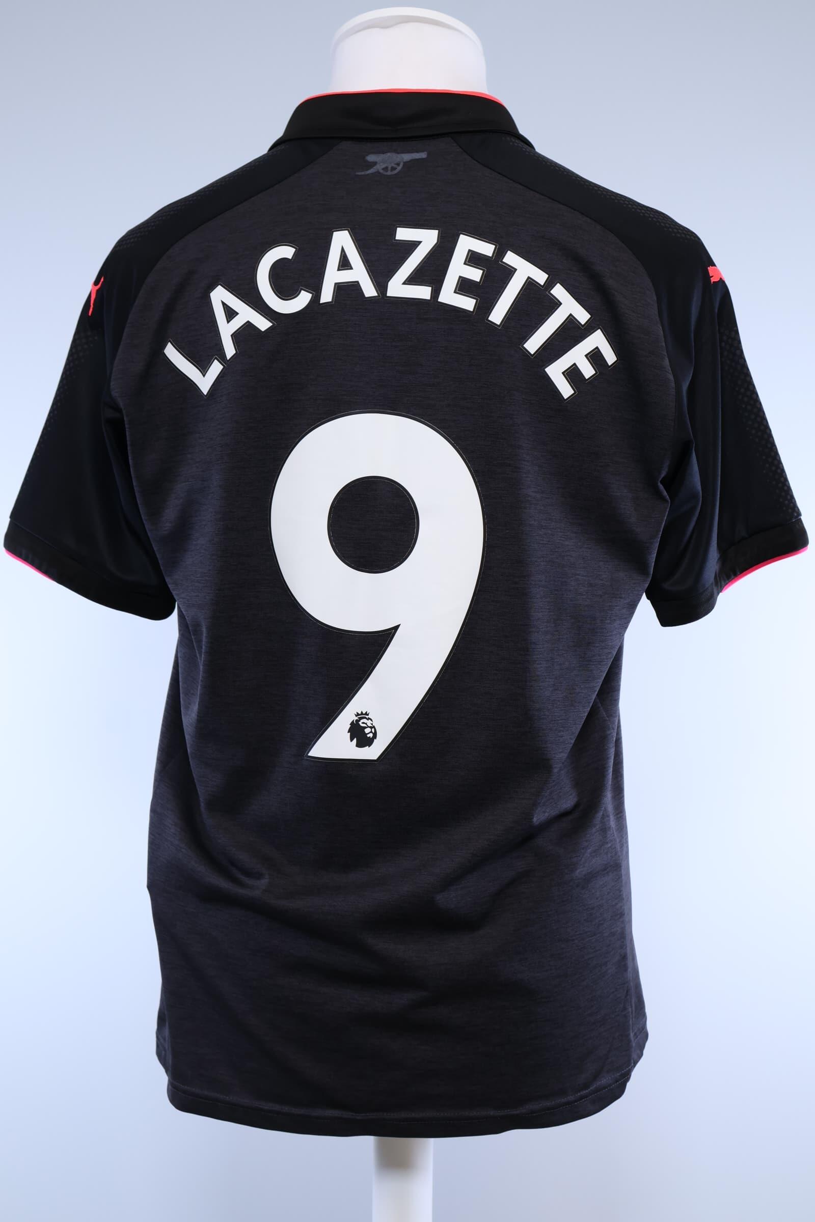 2017/18 - ARSENAL - LACAZETTE - #9 - THIRD SHIRT - M