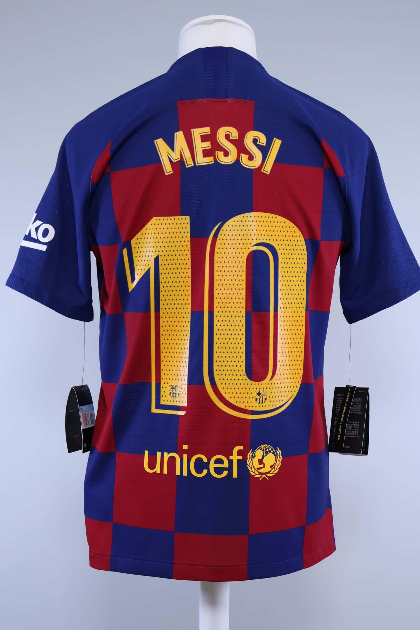 2019/20 - FC BARCELONA - MESSI - #10 - HOME SHIRT - M