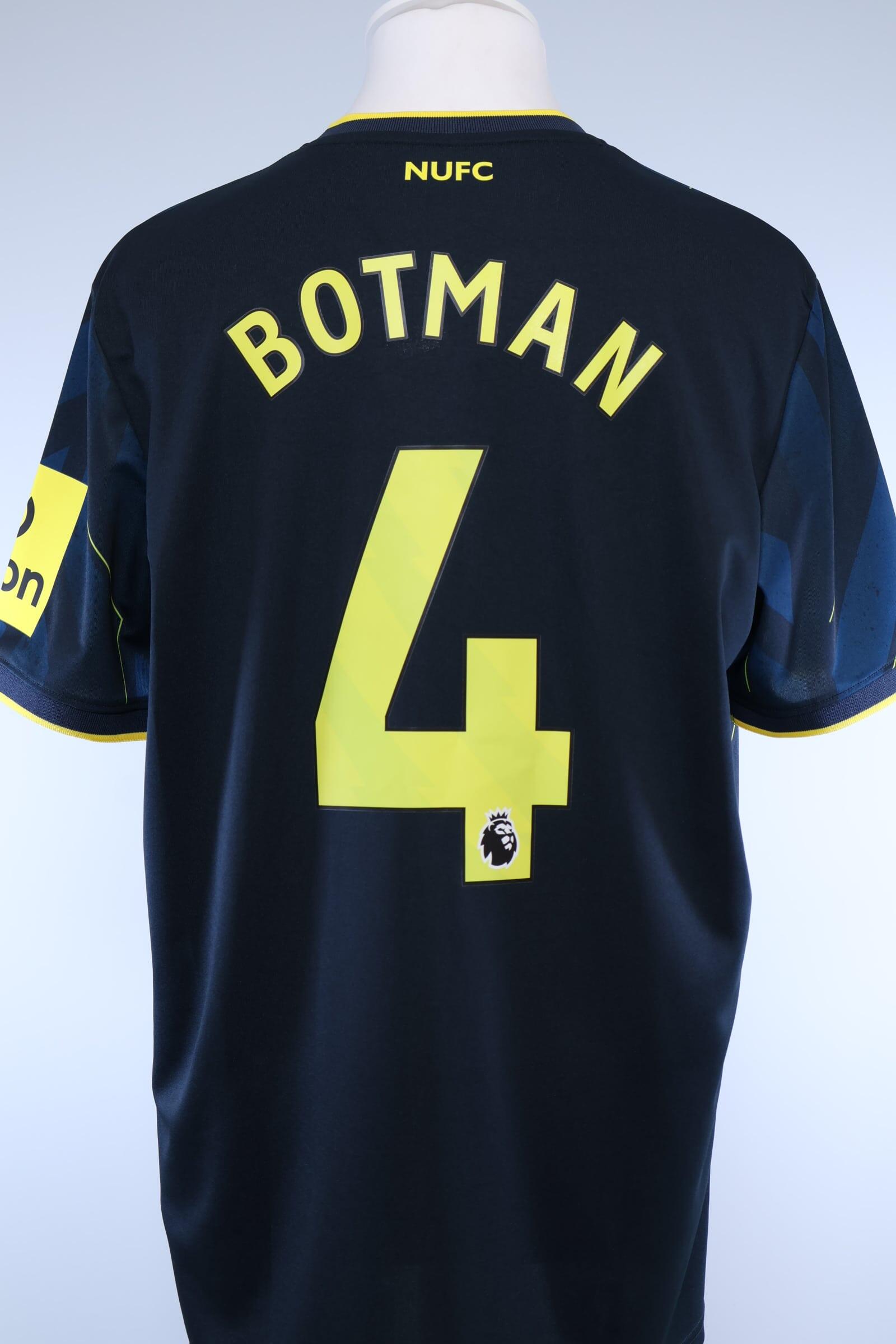 Newcastle United 2023/24 Botman #4 Third Shirt - XLAuthentic Original Football Shirt