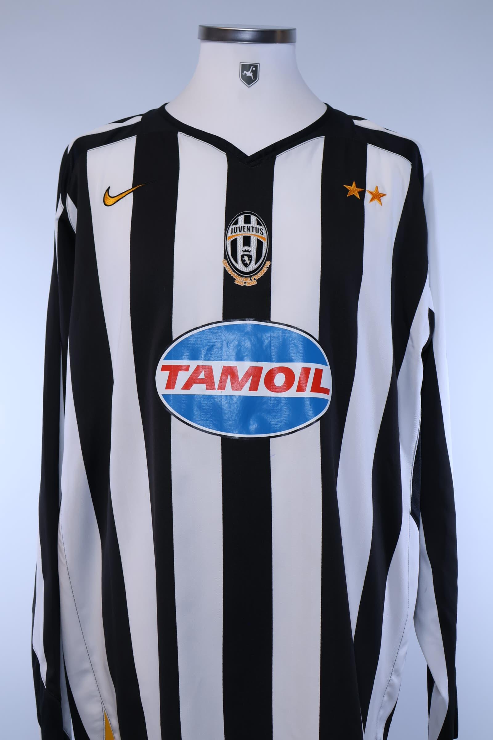 2005/06 - JUVENTUS - DEL PIERO - #10 - HOME SHIRT - XL
