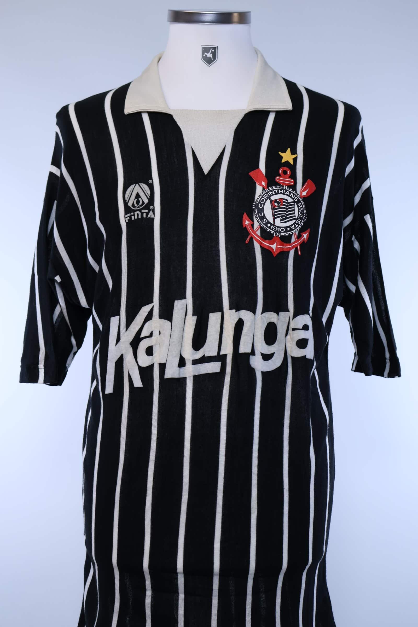 1990/90 - CORINTHIANS - NETO - #10 - AWAY SHIRT - XL