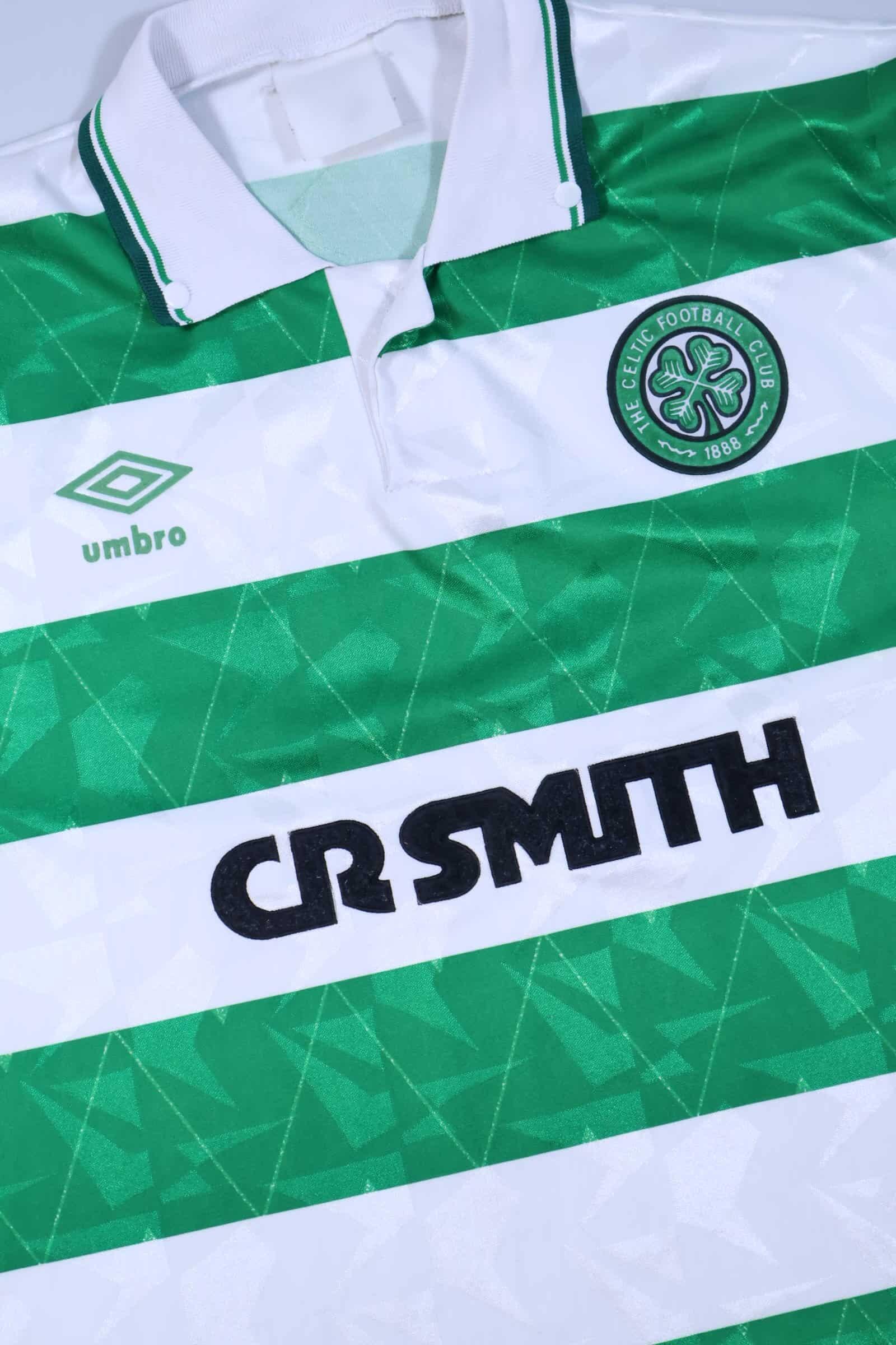 1989/91 - CELTIC F.C - HOME SHIRT - L