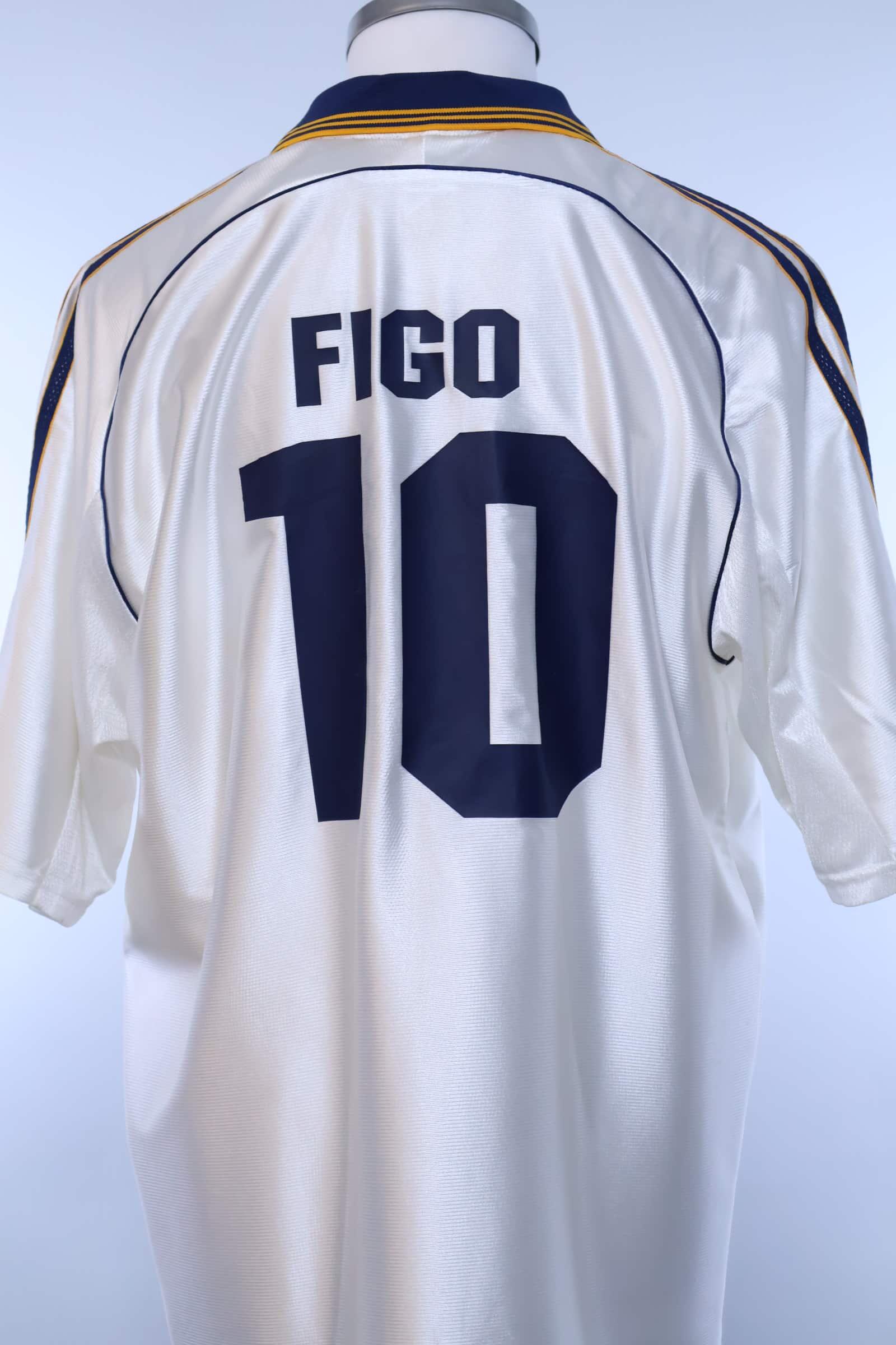 Real Madrid FIGO 10番シャツ 1998/99 - REAL MADRID - FIGO - #10 - HOME SHIRT - XL