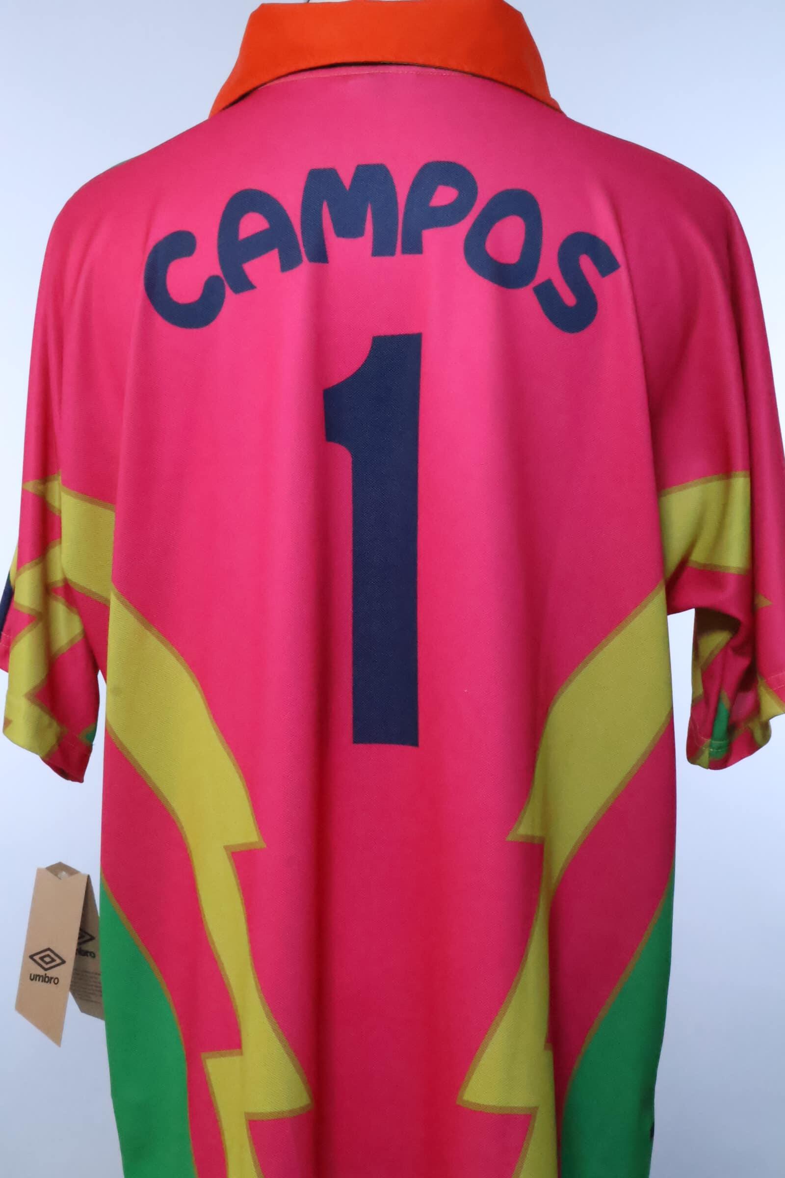 1994 - MEXICO - CAMPOS - #1 - WORLD CUP GOALKEEPER SHIRT - XL