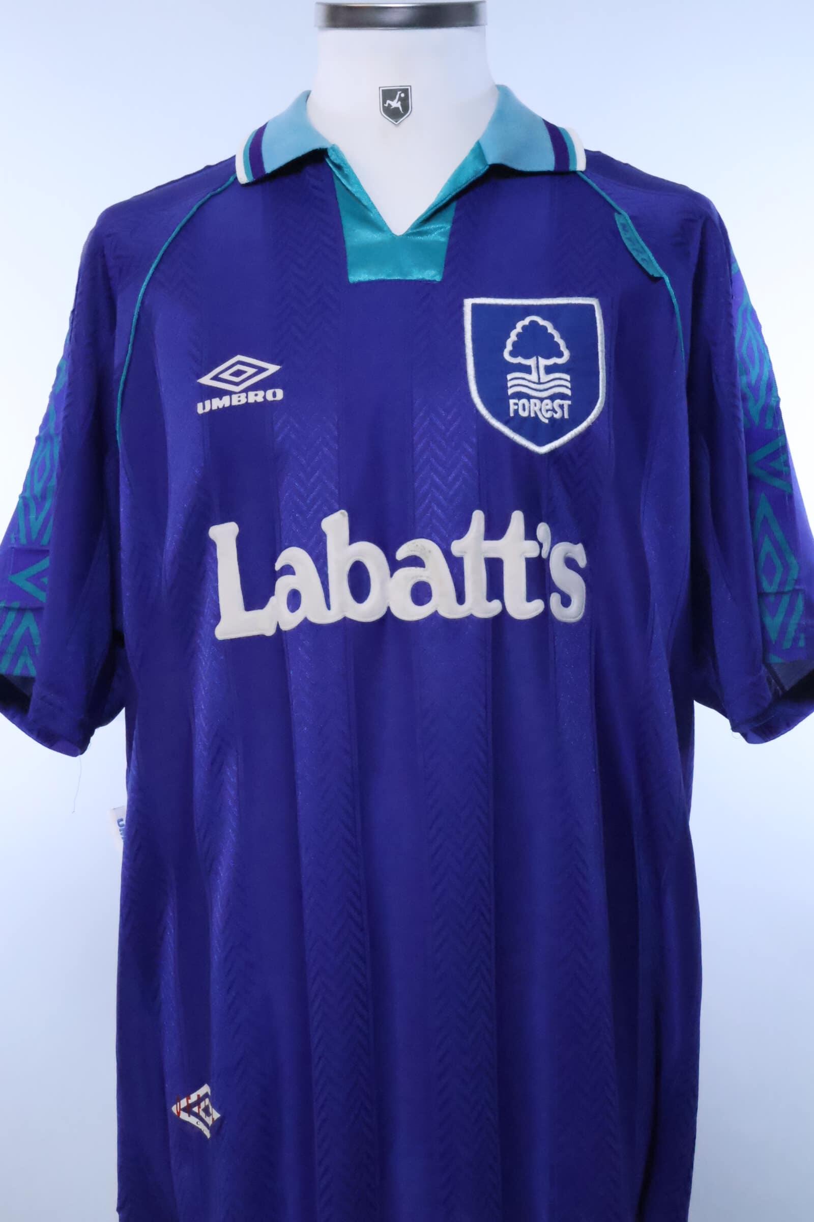 1993/95 - NOTTINGHAM FOREST - AWAY SHIRT - XL