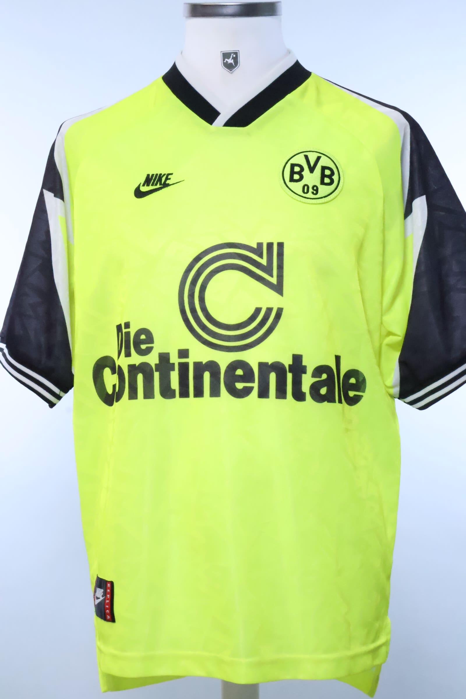 1995/96 - BORUSSIA DORTMUND - HOME SHIRT - M