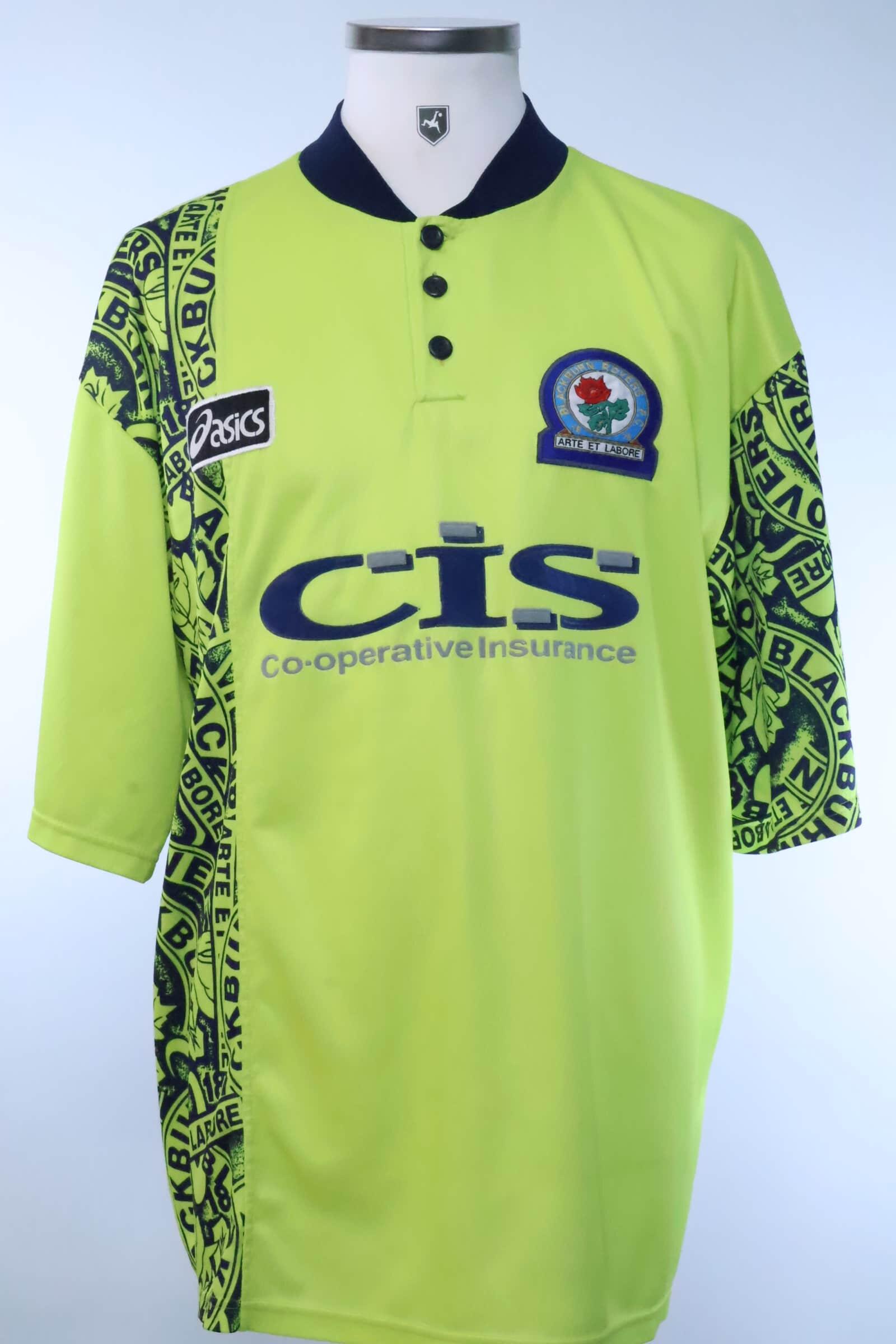 Blackburn Rovers 1996/97 Away Shirt - XLAuthentic Original Football Shirt