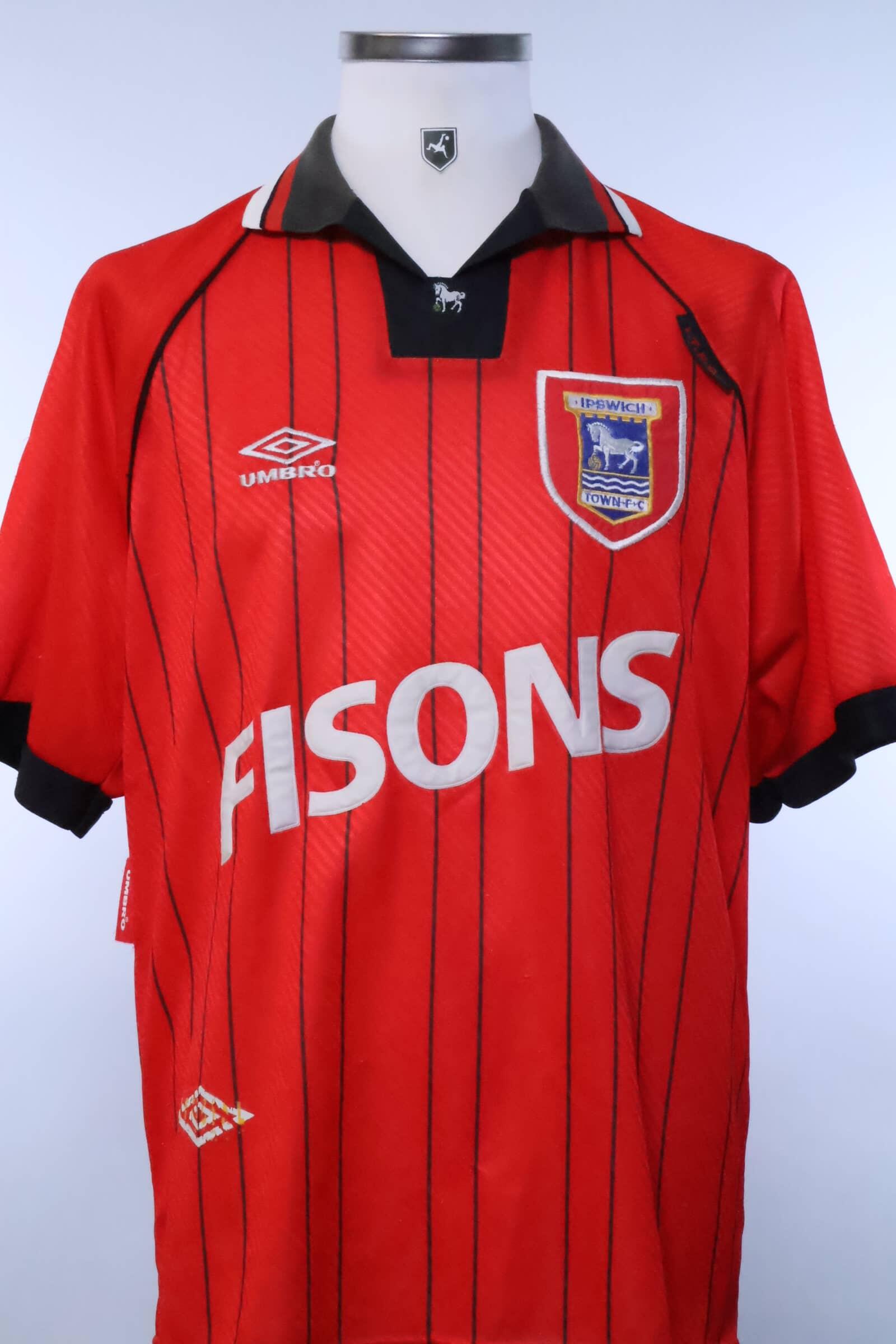 1993/95 - IPSWICH TOWN - AWAY SHIRT - L