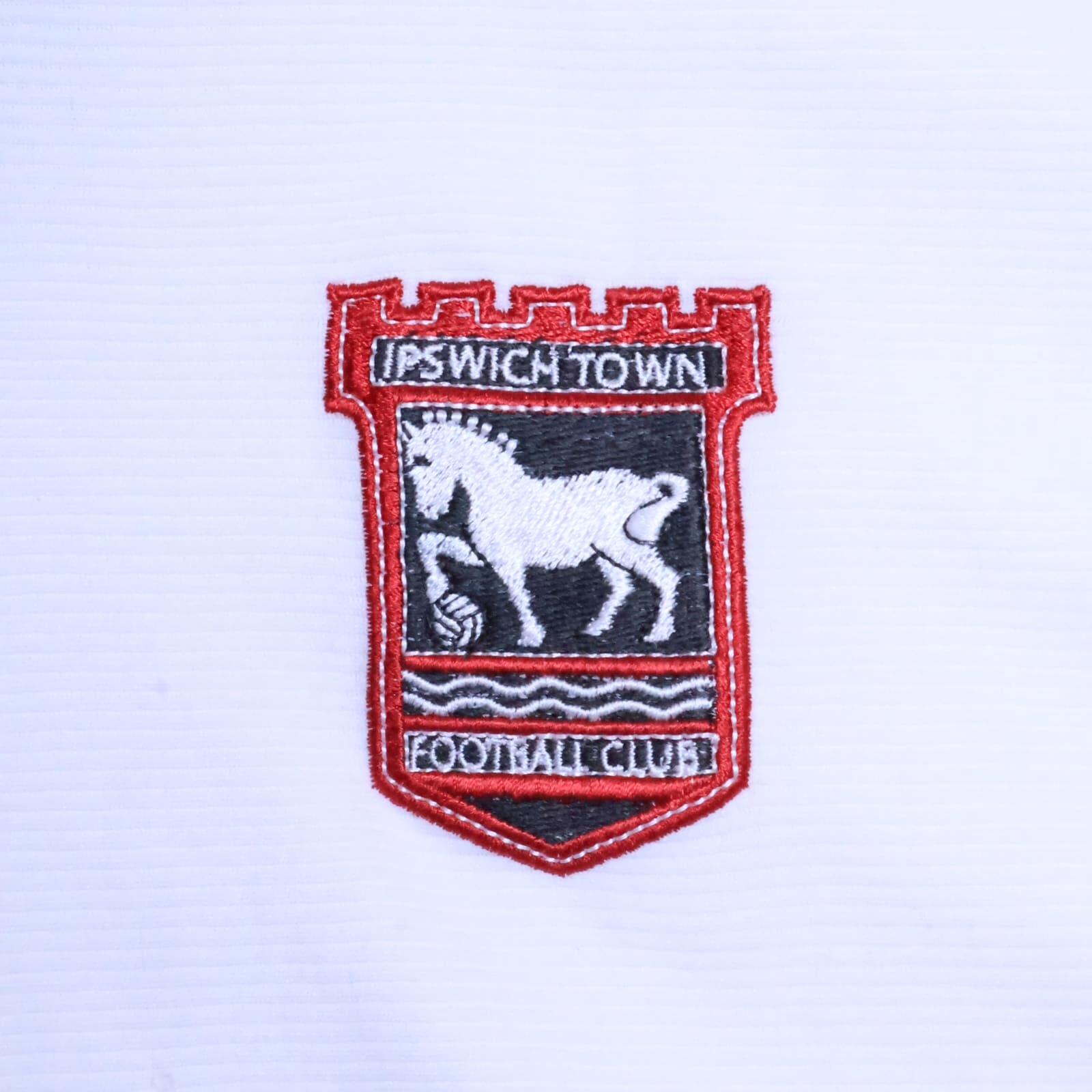 IPSWICH TOWN 1981 U.E.F.A. CUP HOME RARE VINTAGE SOCCER JERSEY RETRO F