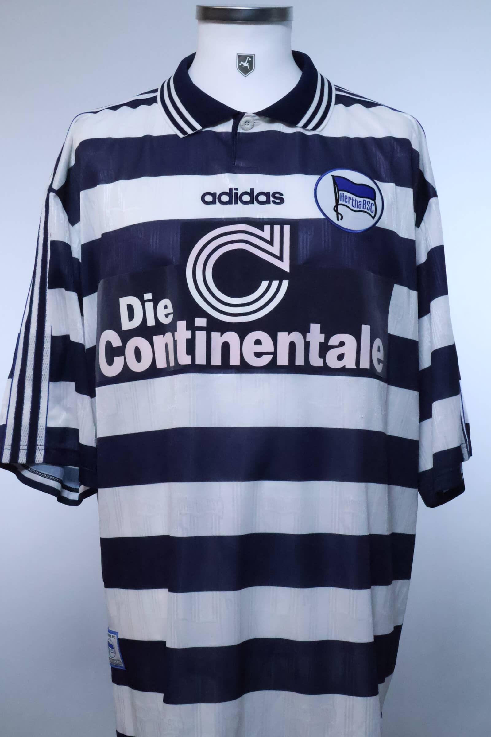 Hertha Berlin 1997/98 Home Shirt - XXL- FRONT