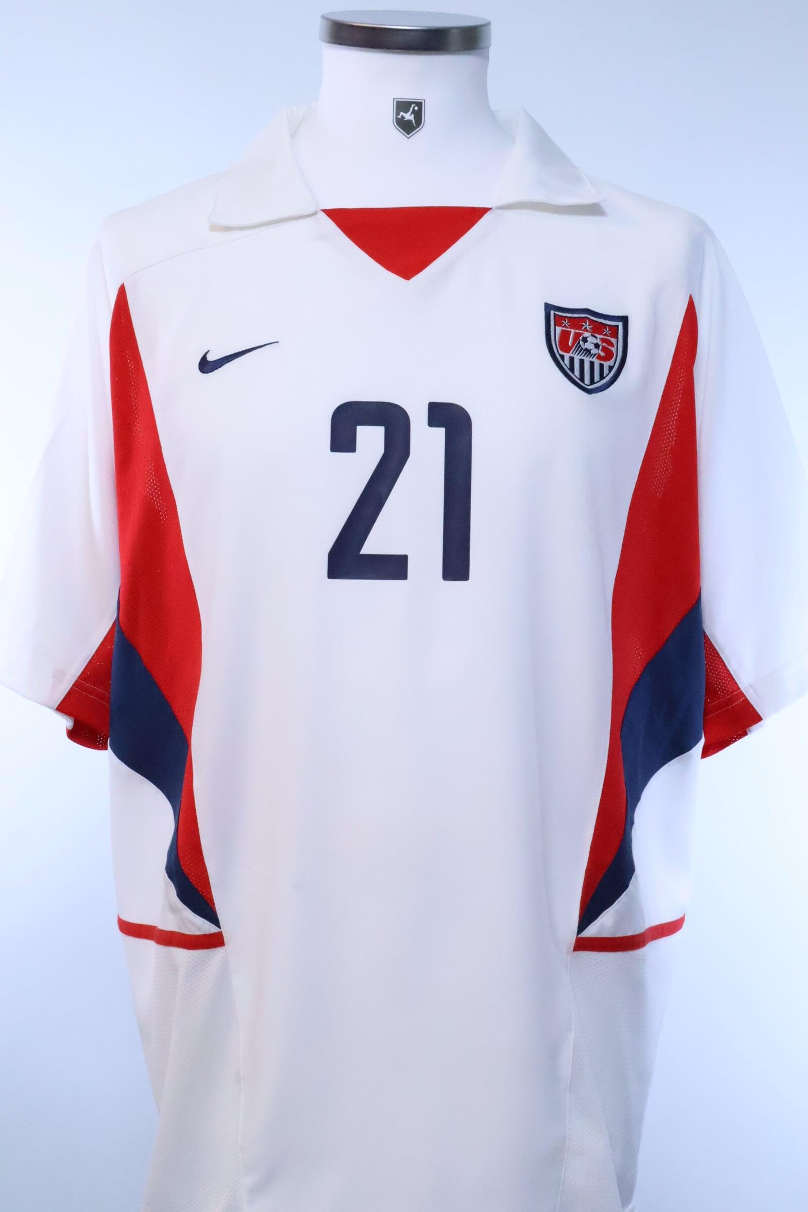 United States Of America 2002/03 Donovan #21 Home Shirt - L