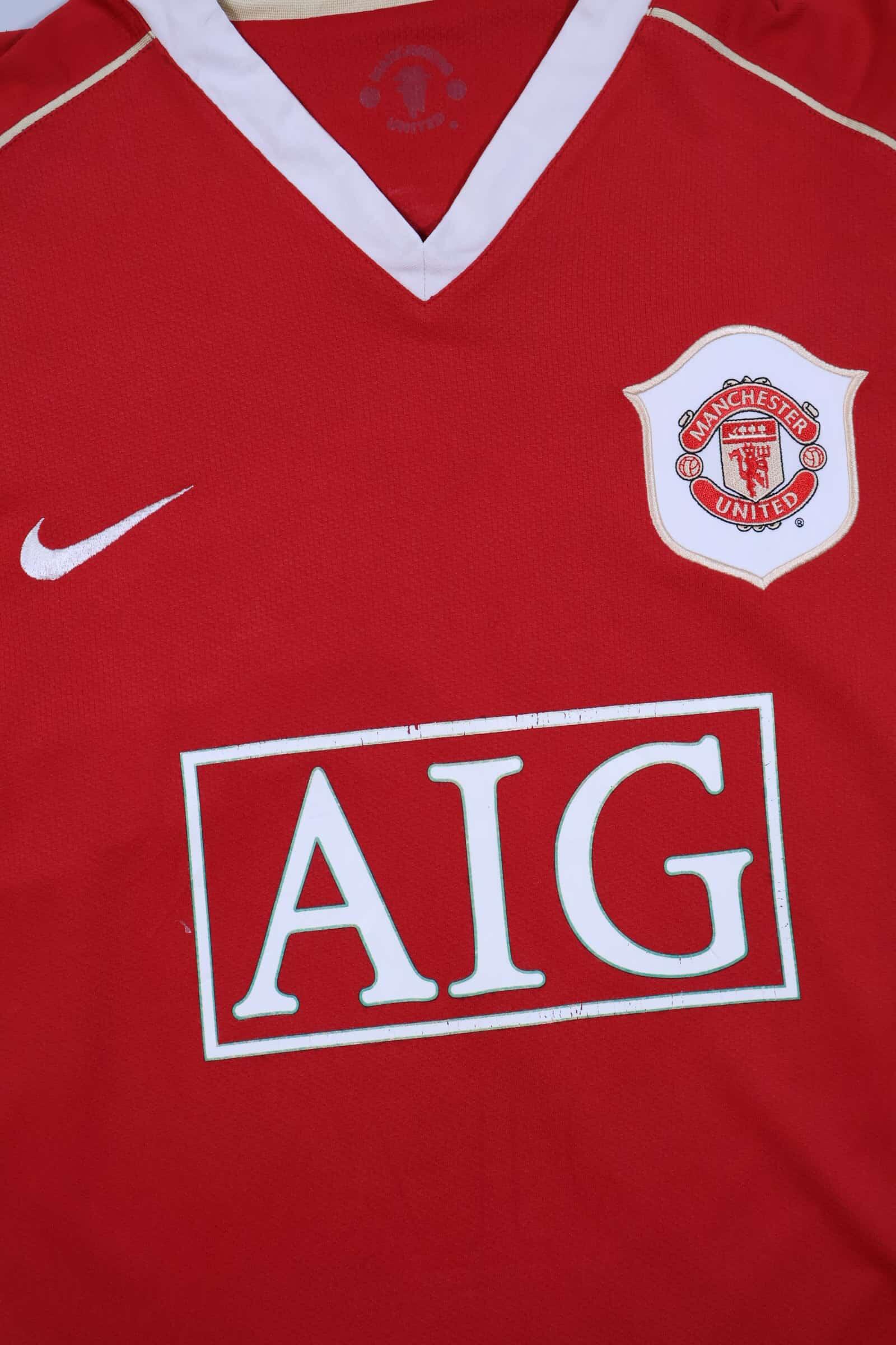 Manchester United 2006/07 Home Shirt - L