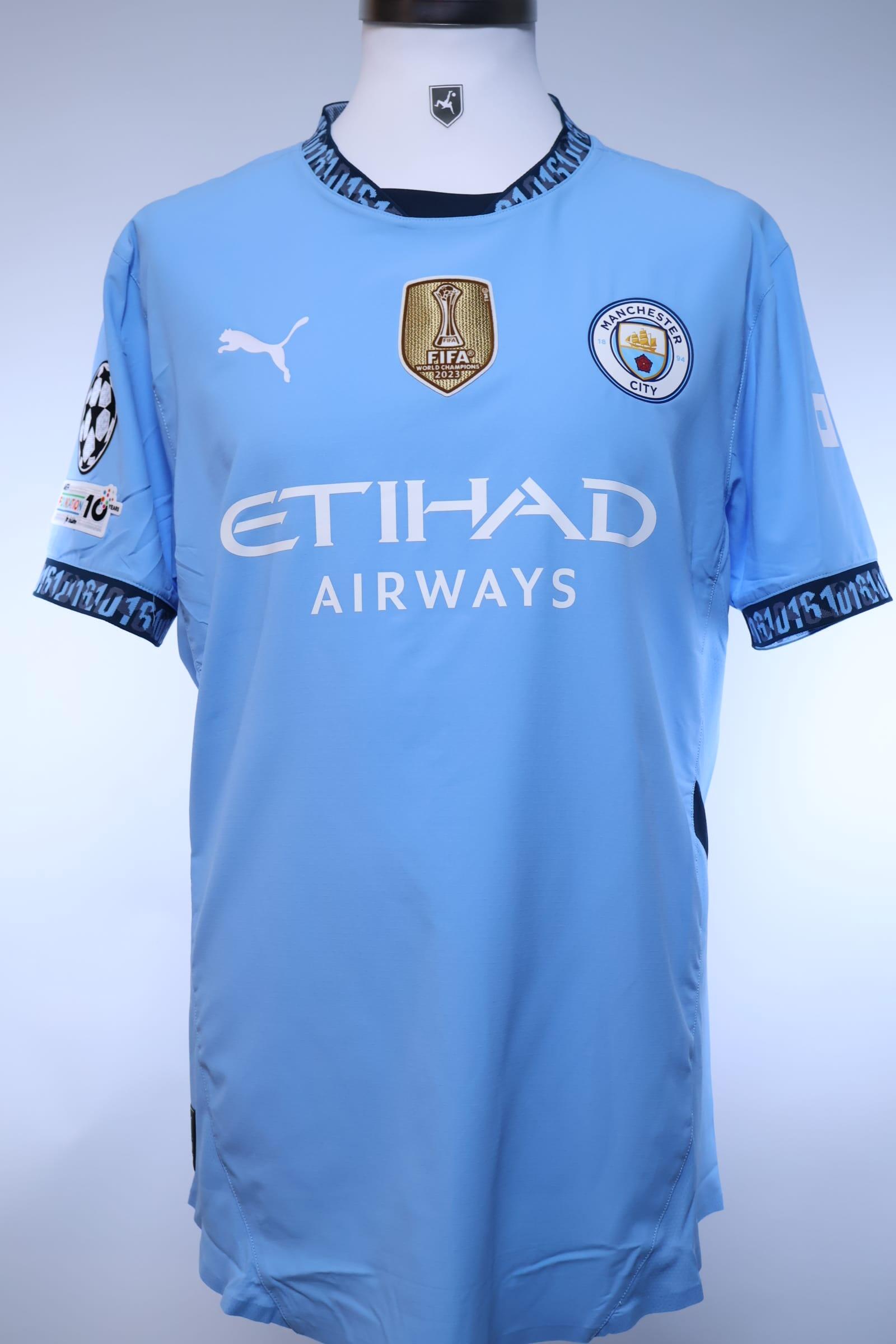 Manchester City De Bruyne #17 2025/26 Home Shirt - XL