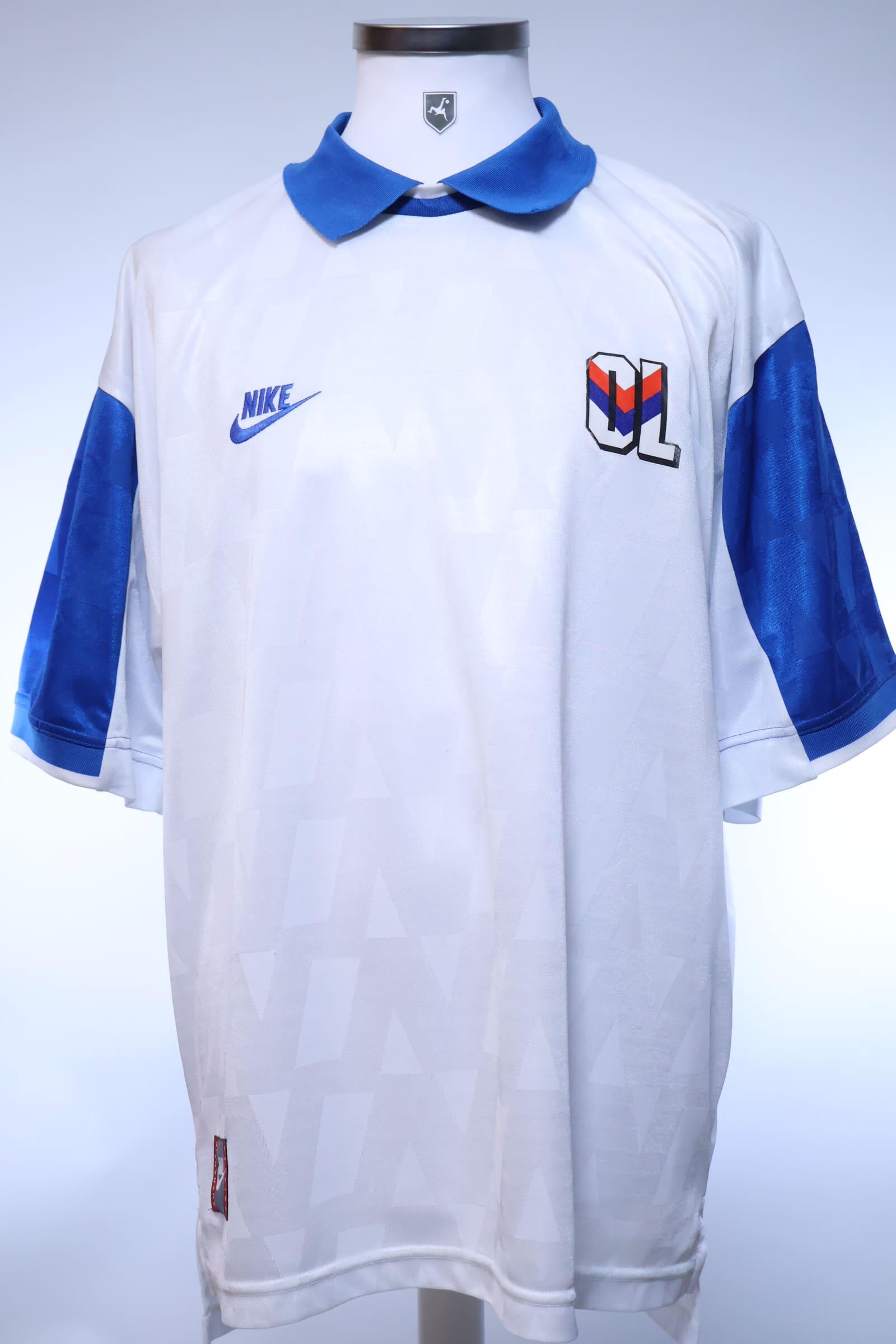 Olympique Lyonnais 1995/96 Home Shirt - XL