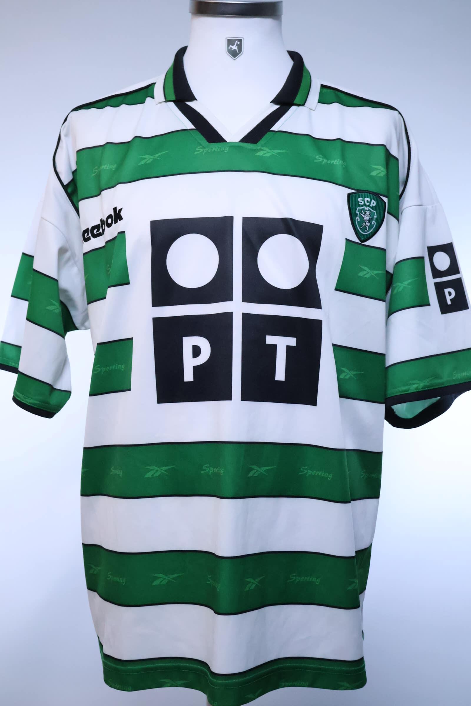 Sporting Lisbon 2000/01 Home Shirt - XL- FRONT